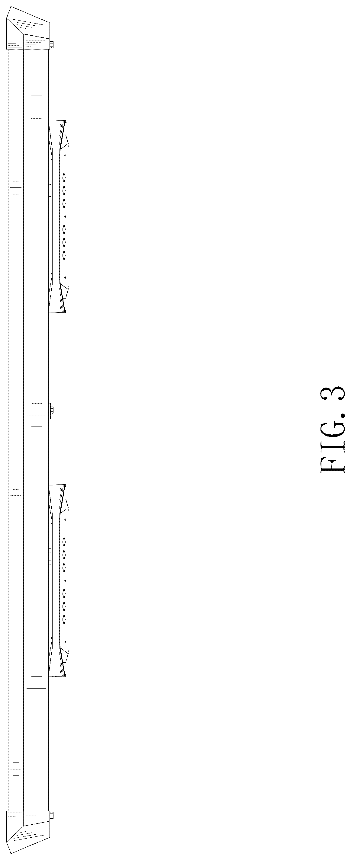 Patent USD1076746 Figure 3 – Vehicle side step