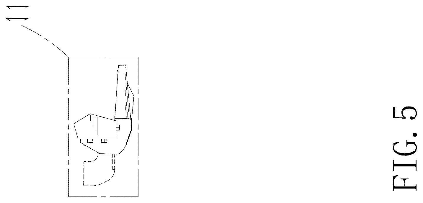 Patent USD1076746 Figure 5 – Vehicle side step