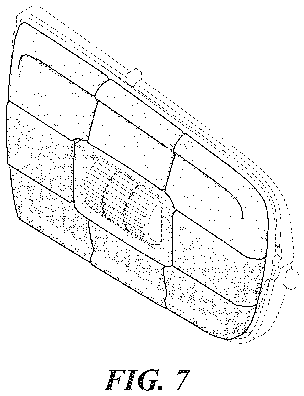 Patent USD1076747 Figure 7 – Set of vehicle steering wheel control switches