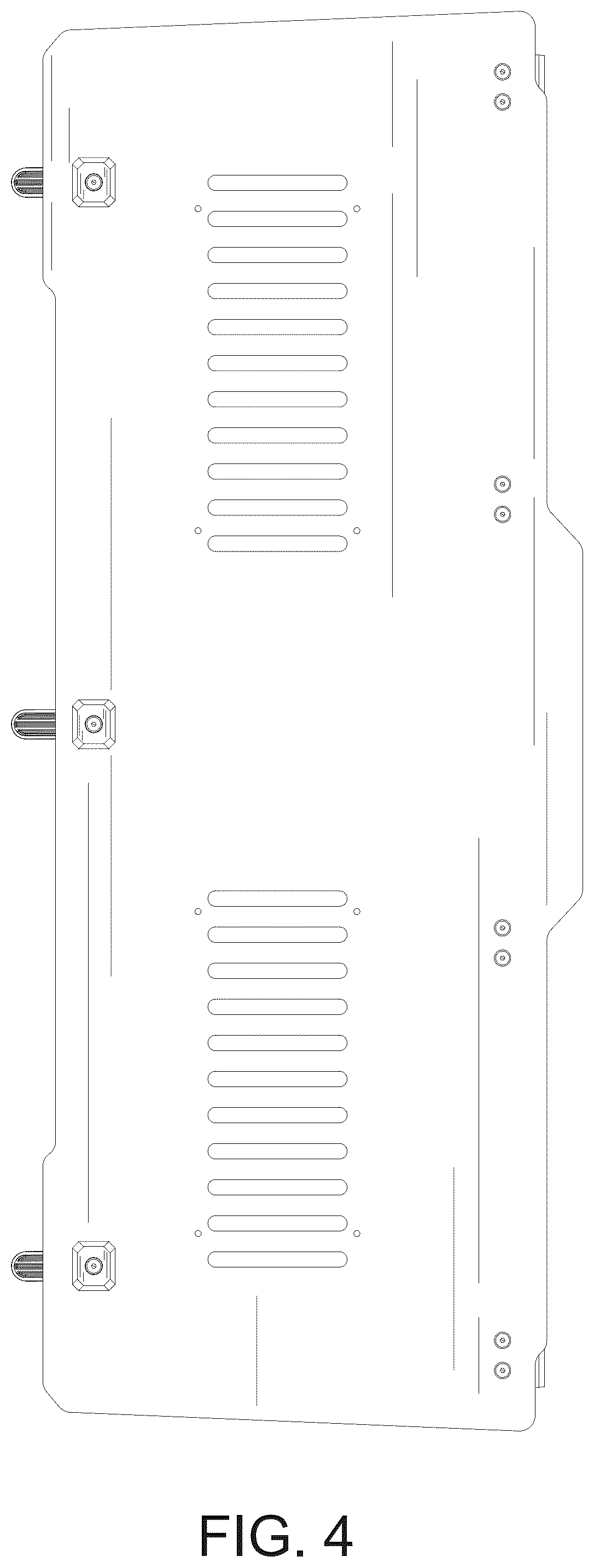 Patent USD1076748 Figure 4 – Windshield