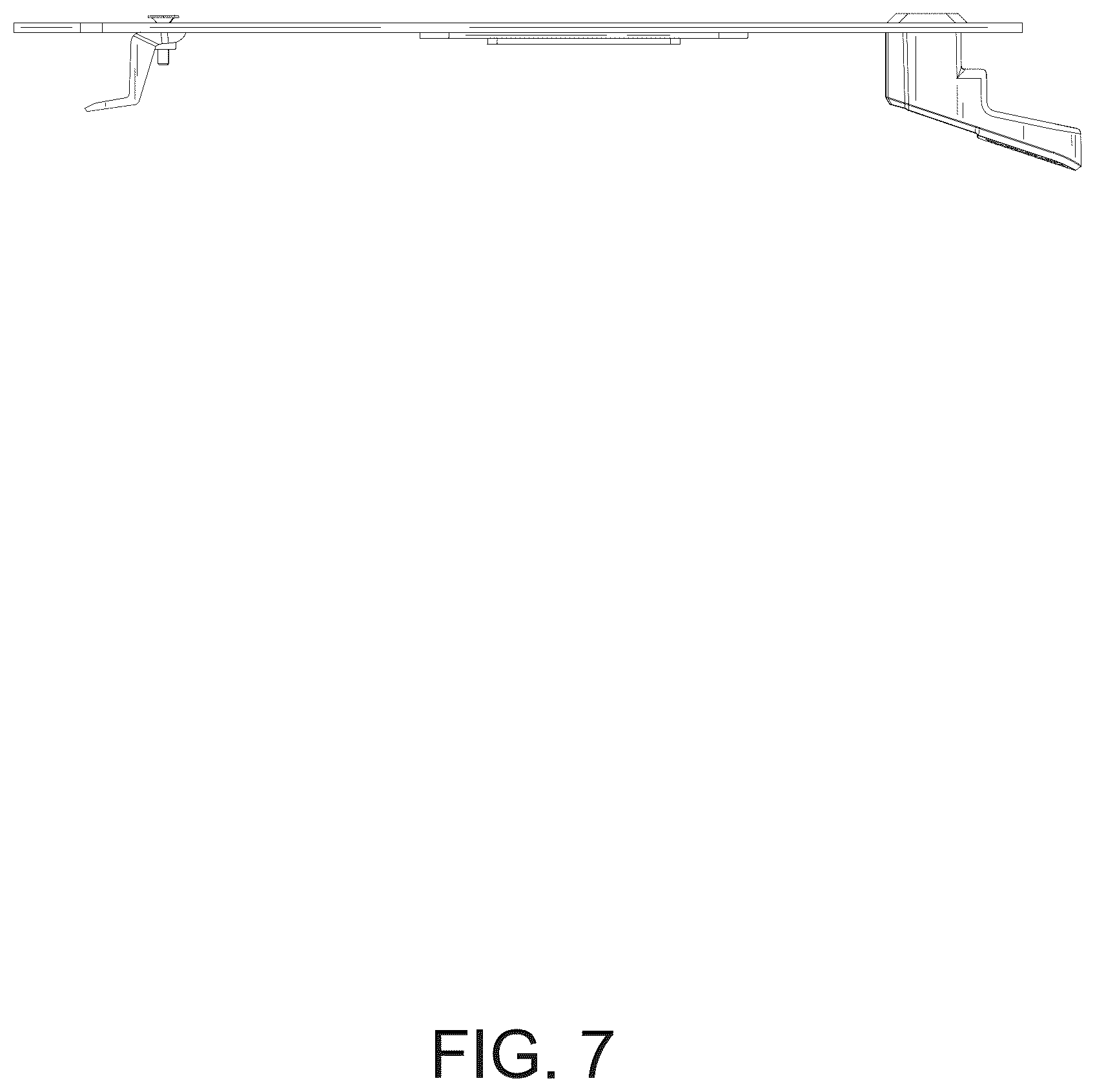 Patent USD1076748 Figure 7 – Windshield