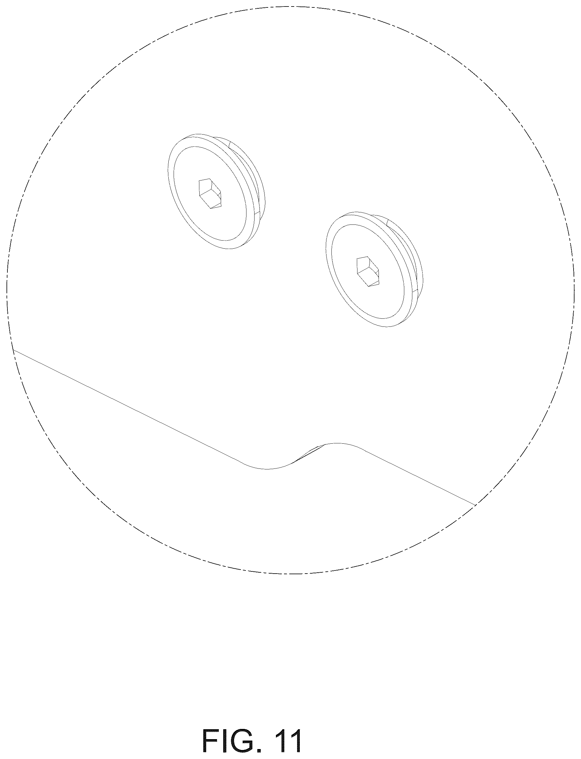 Patent USD1076748 Figure 11 – Windshield