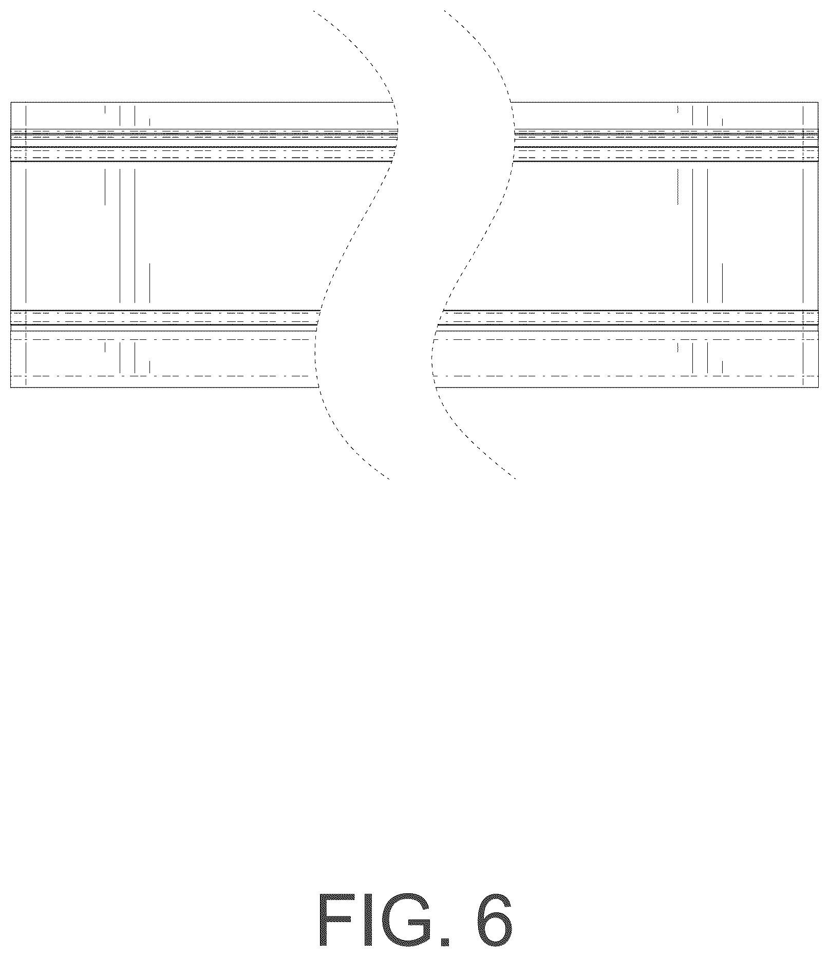 Patent USD1076750 Figure 6 – Side skirt for a car