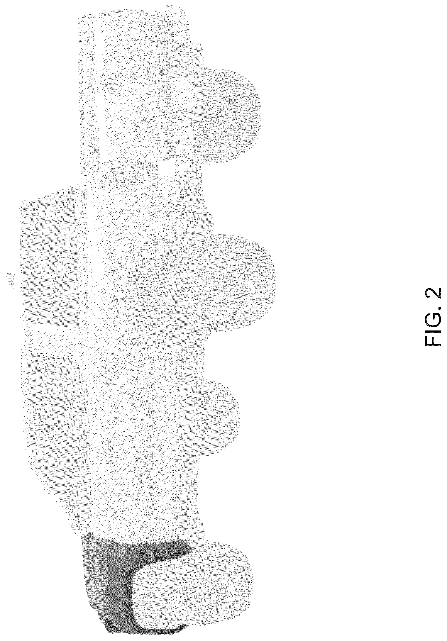 Patent USD1076752 Figure 2 – Front portion for an automobile