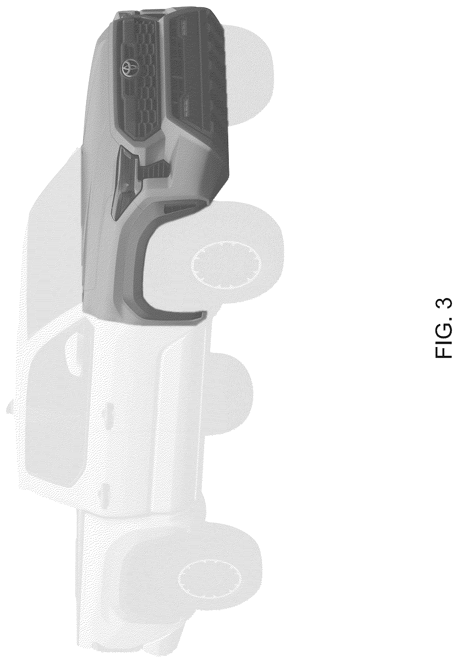 Patent USD1076752 Figure 3 – Front portion for an automobile