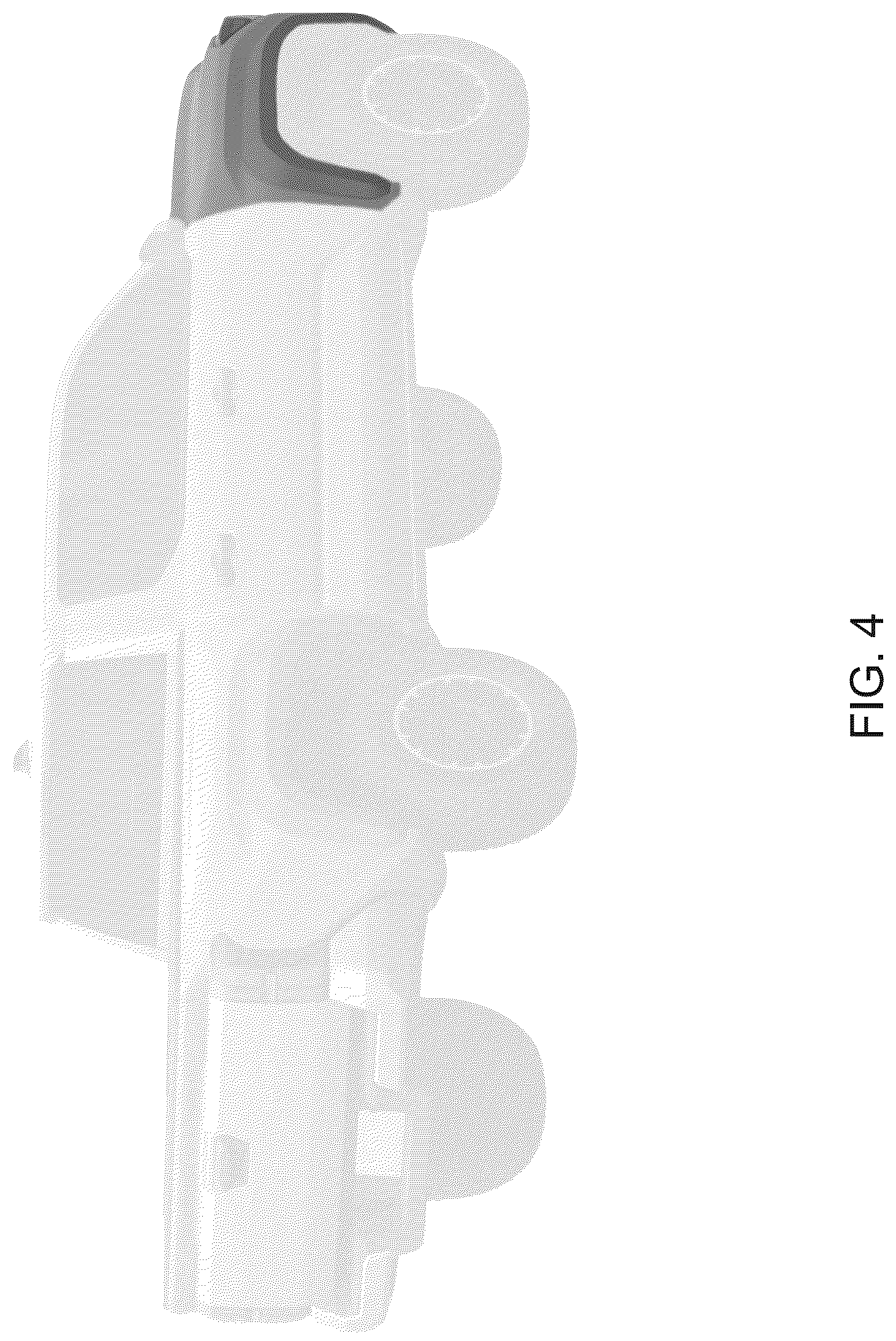 Patent USD1076752 Figure 4 – Front portion for an automobile