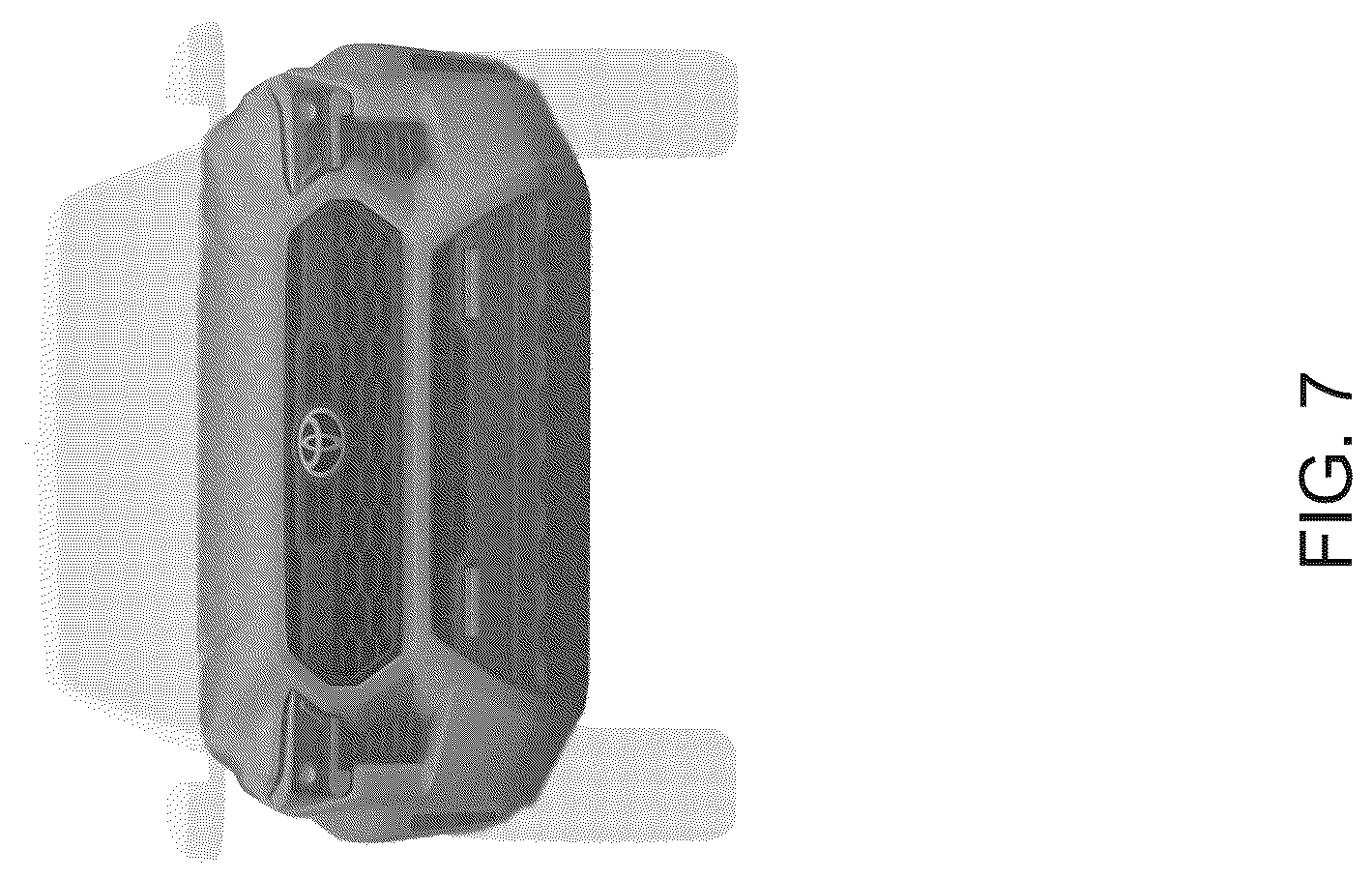 Patent USD1076752 Figure 7 – Front portion for an automobile