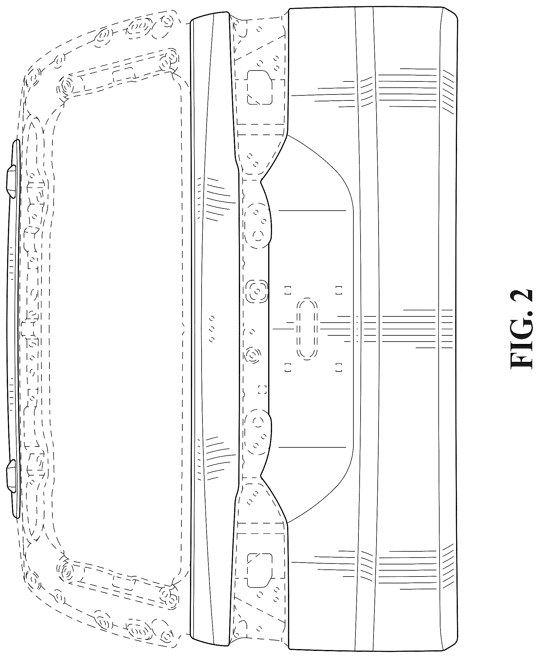 Patent USD1076753 Figure 2 – Vehicle liftgate
