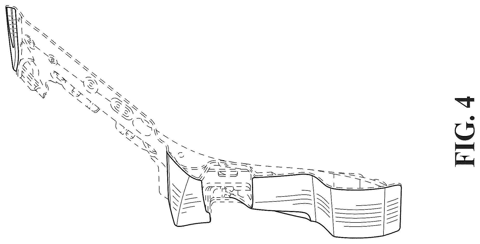 Patent USD1076753 Figure 4 – Vehicle liftgate