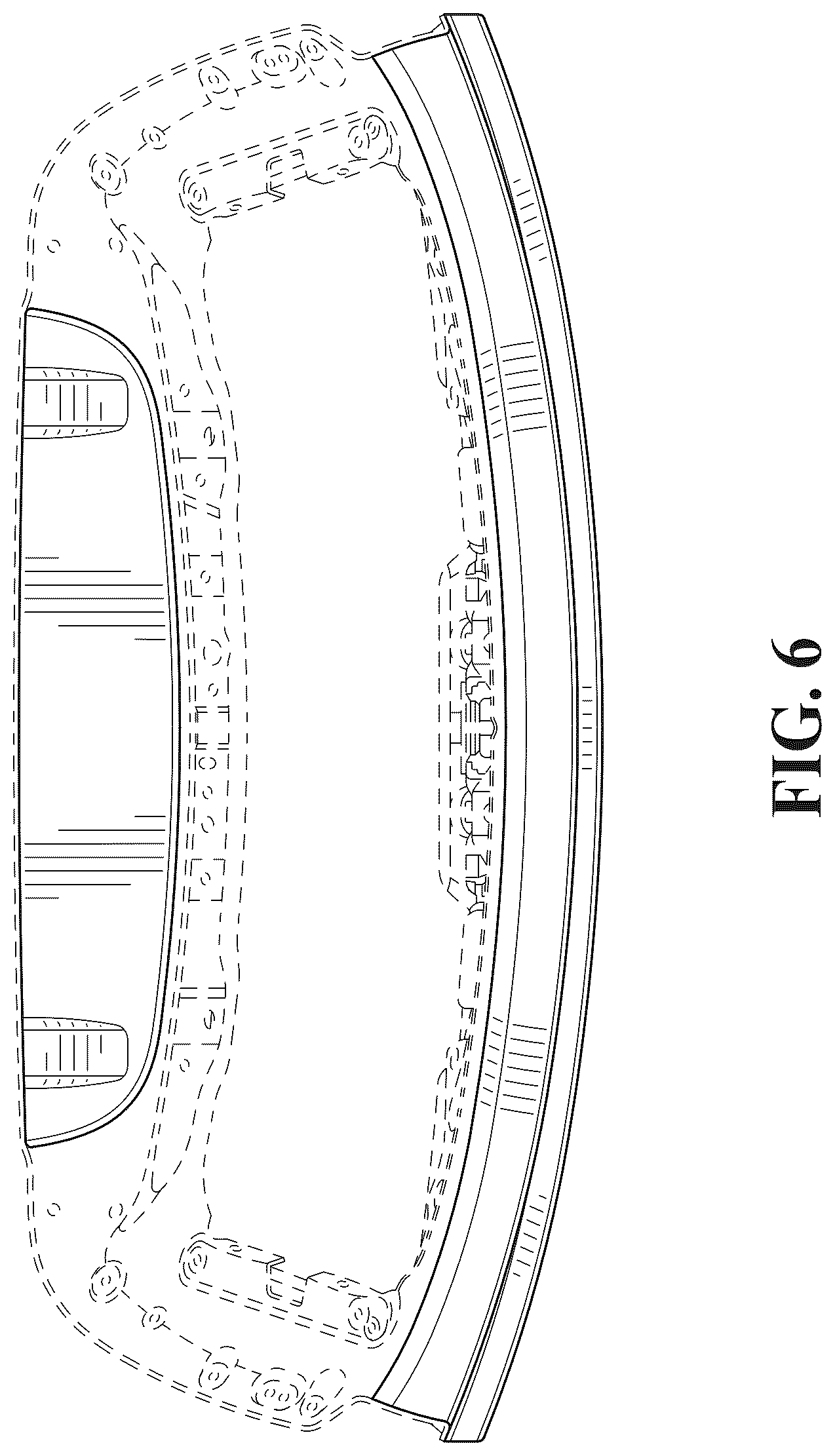 Patent USD1076753 Figure 6 – Vehicle liftgate