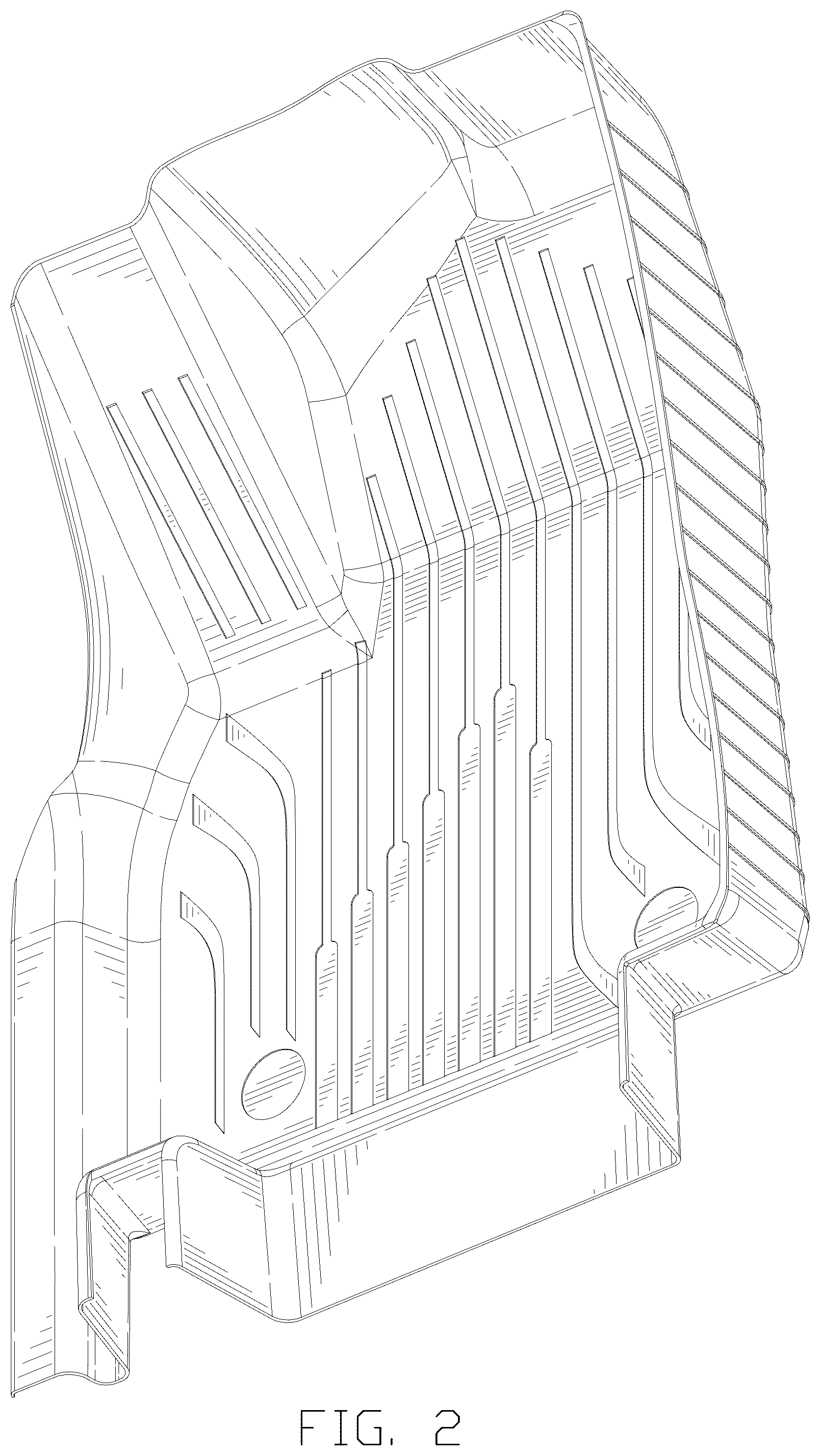Patent USD1076754 Figure 2 – Car mat set