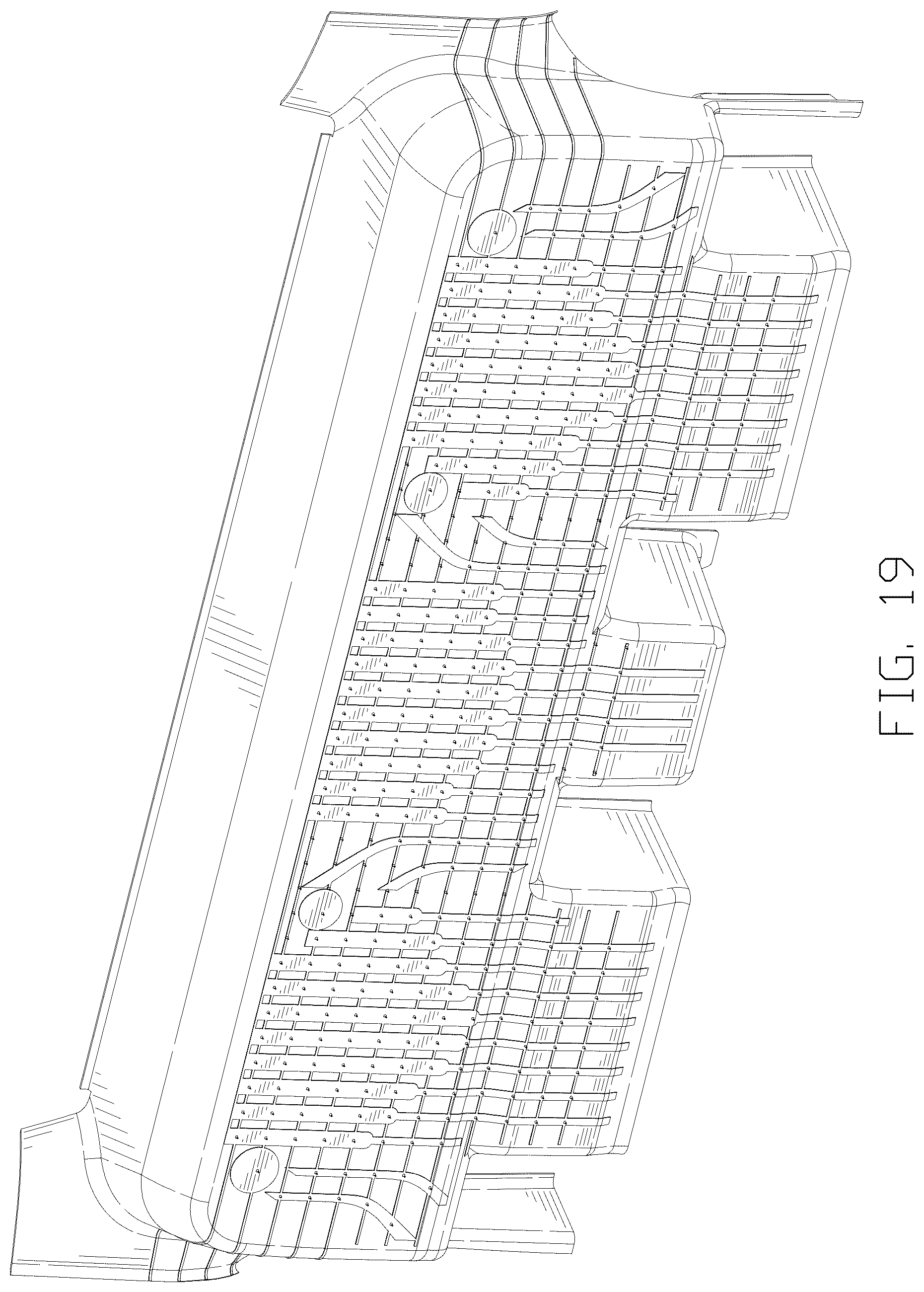 Patent USD1076754 Figure 19 – Car mat set