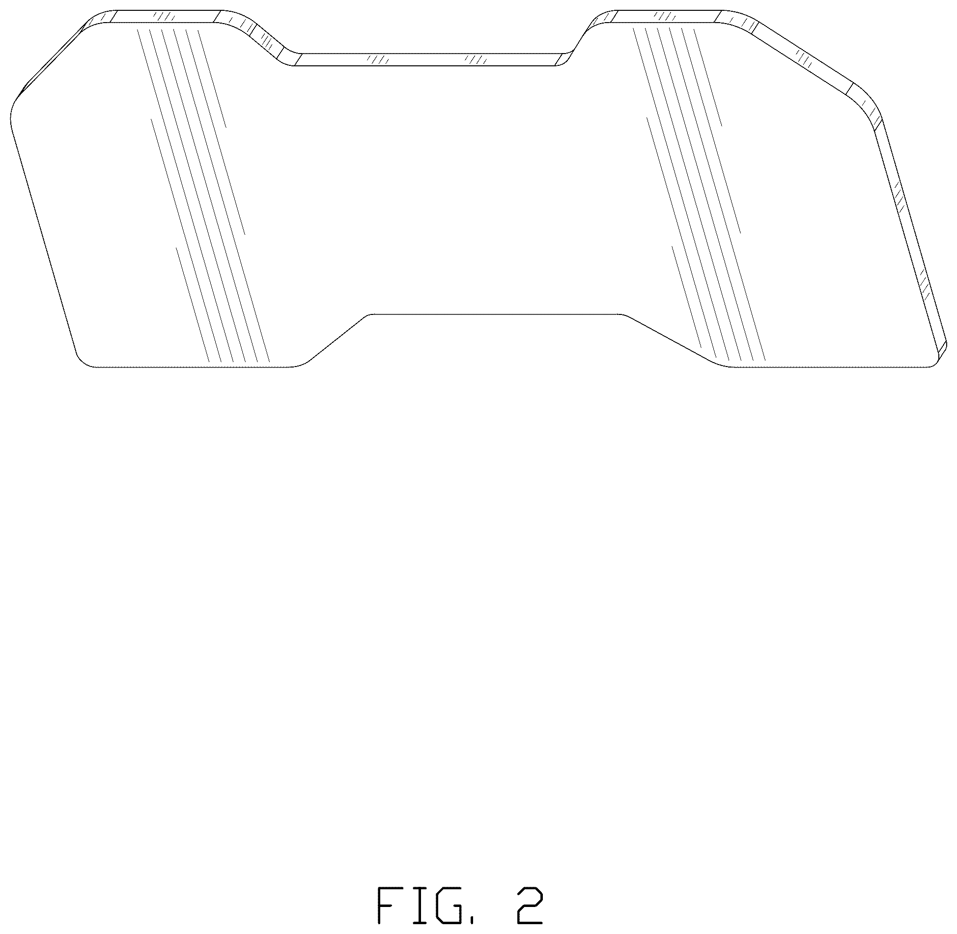 Patent USD1076755 Figure 2 – Car door mat