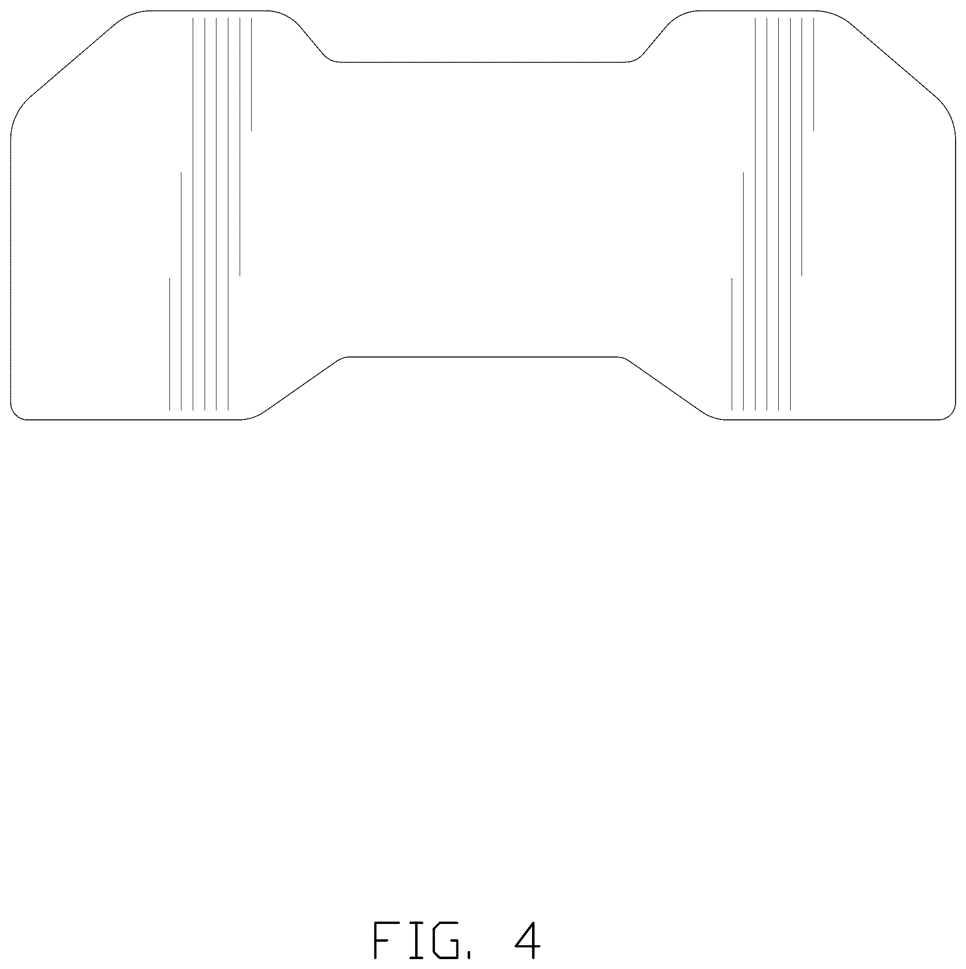 Patent USD1076755 Figure 4 – Car door mat