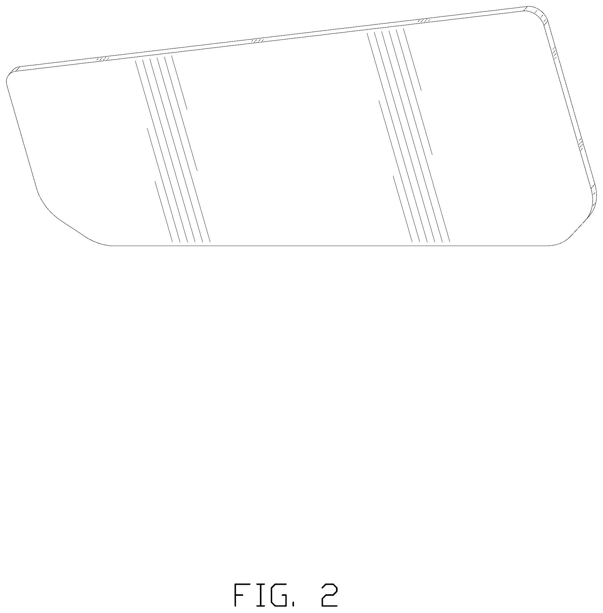Patent USD1076756 Figure 2 – Car door mat