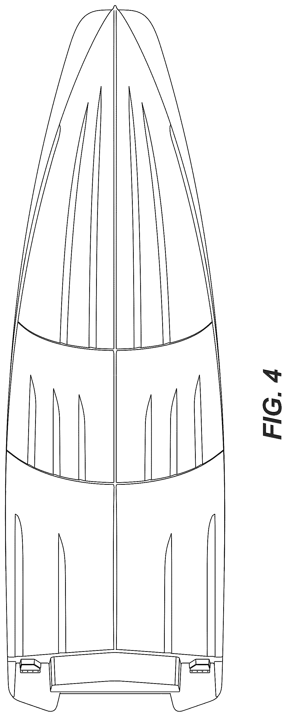 Patent USD1076763 Figure 4 – Boat