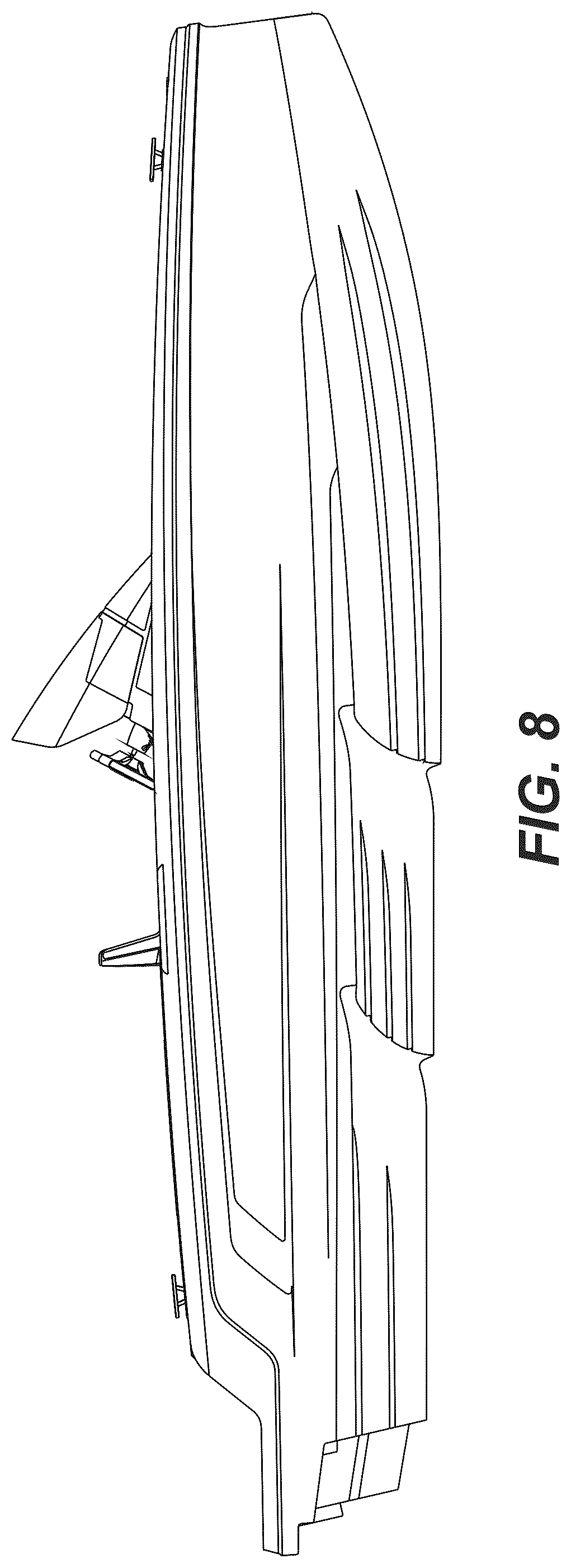 Patent USD1076763 Figure 8 – Boat