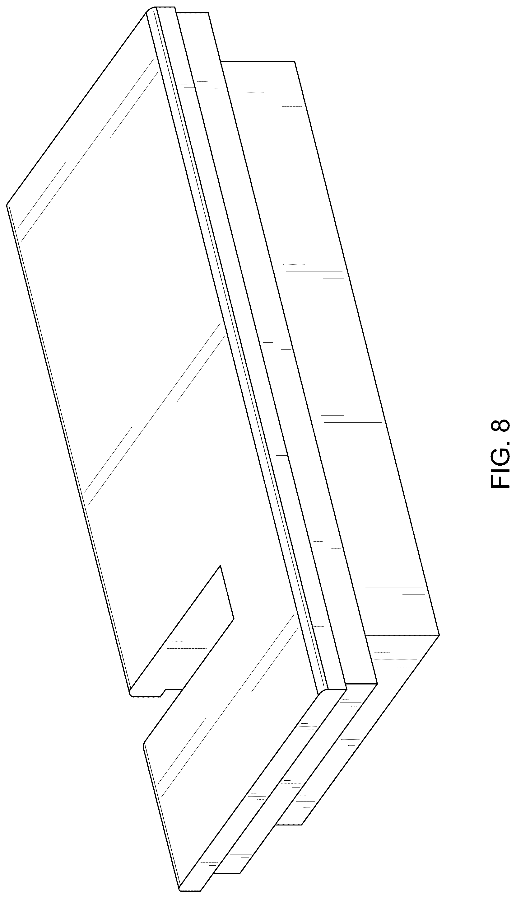 Patent USD1076766 Figure 8 – Device for securing two-wheeled vehicles during transport