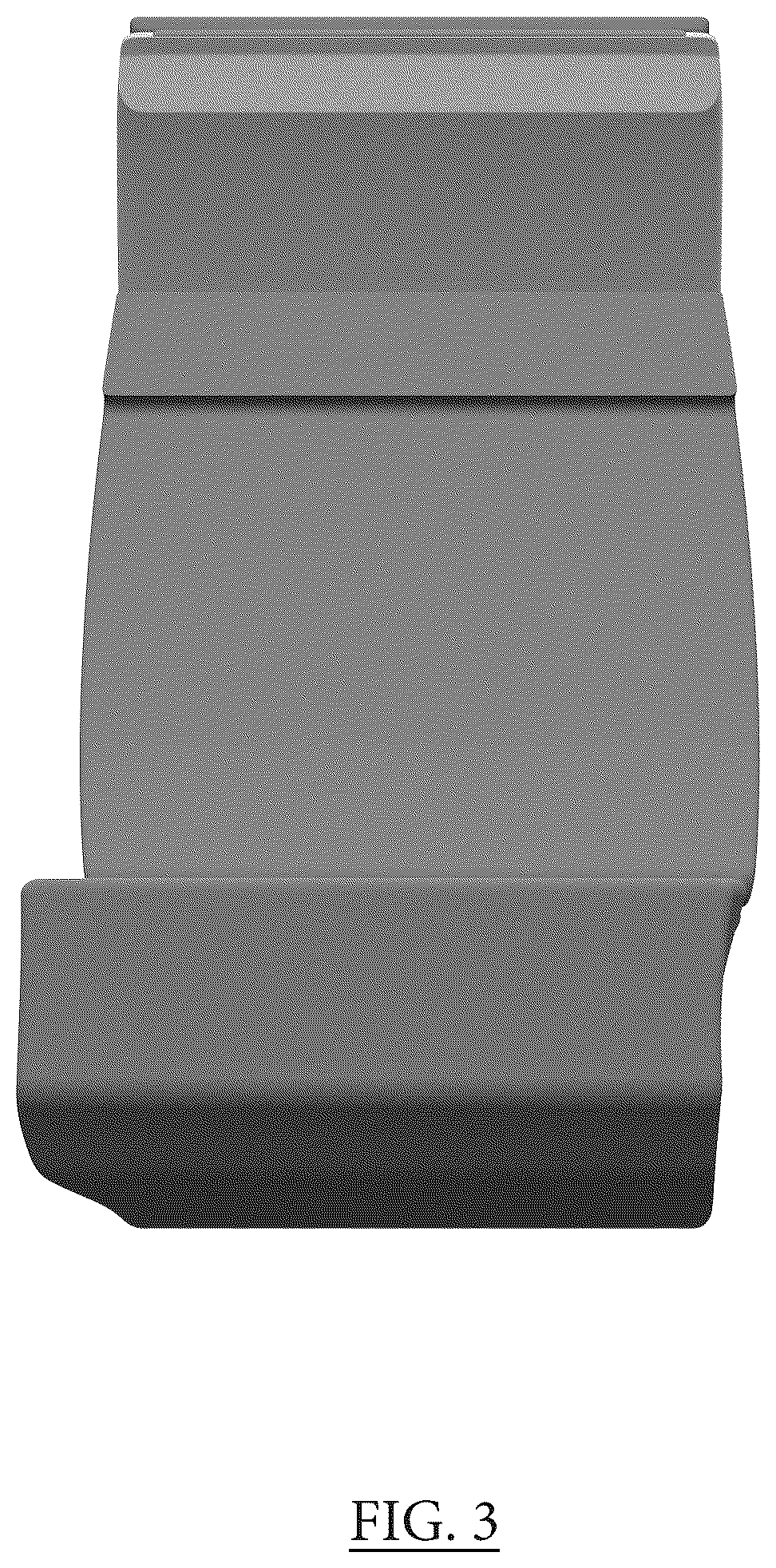 Patent USD1076767 Figure 3 – Vehicle center console