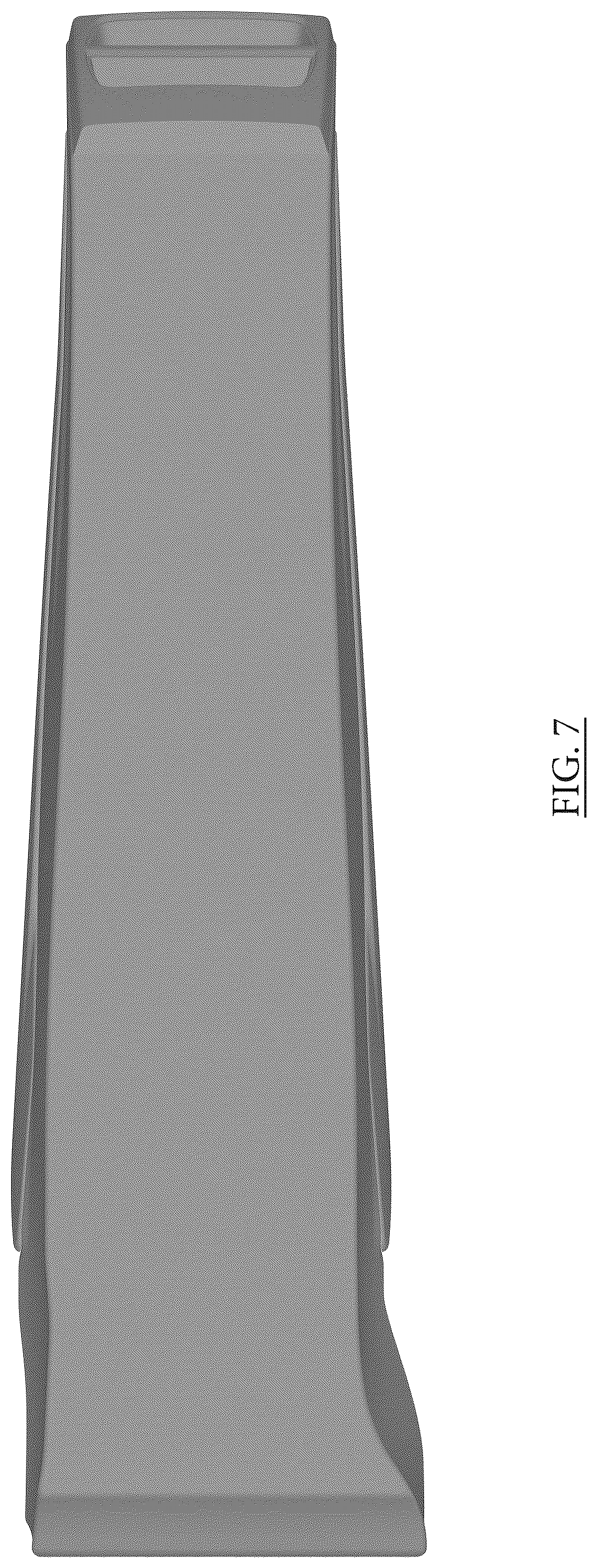 Patent USD1076767 Figure 7 – Vehicle center console