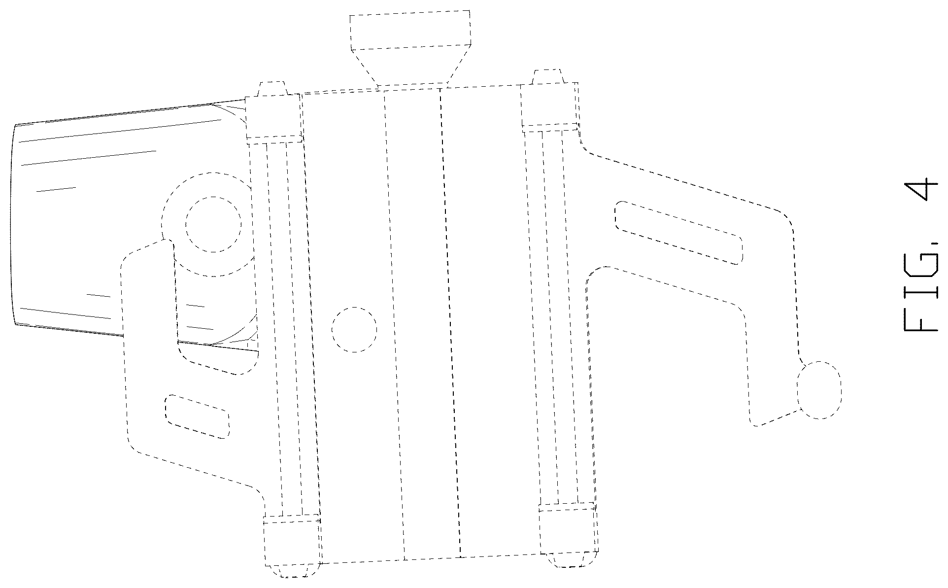 Patent USD1076768 Figure 4 – Car mobile phone holder