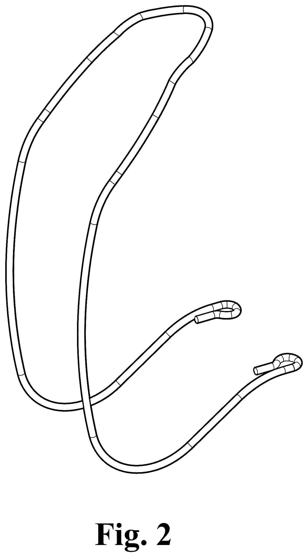 Patent USD1076769 Figure 2 – Vehicle hat rack