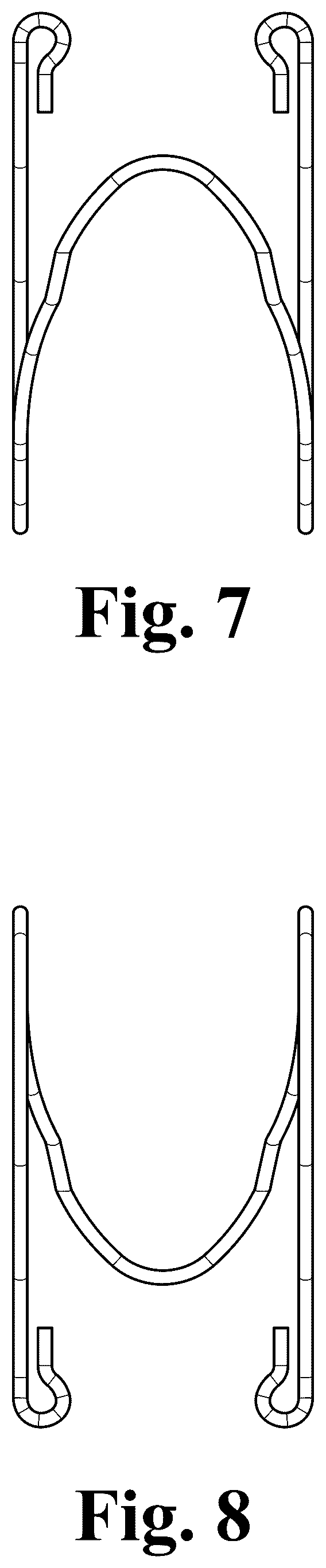 Patent USD1076769 Figure 5 – Vehicle hat rack