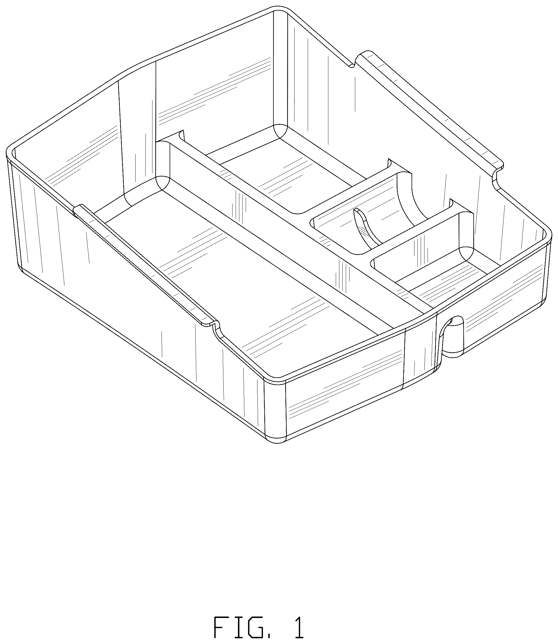 Patent USD1076770 Figure 1 – Tray