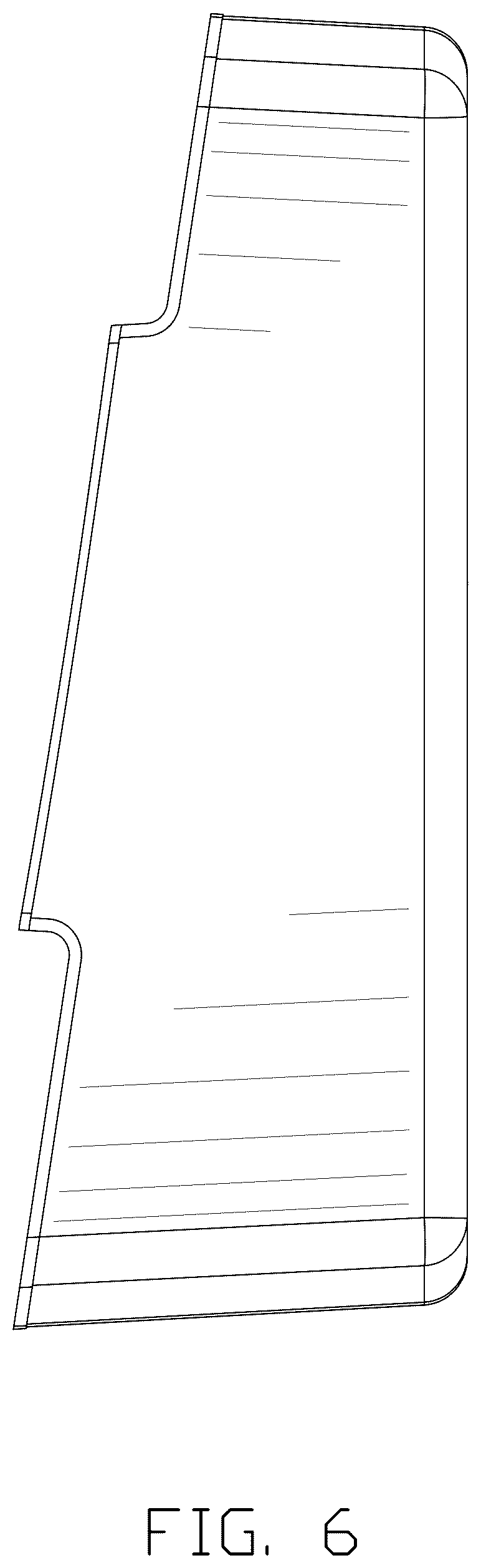 Patent USD1076770 Figure 6 – Tray