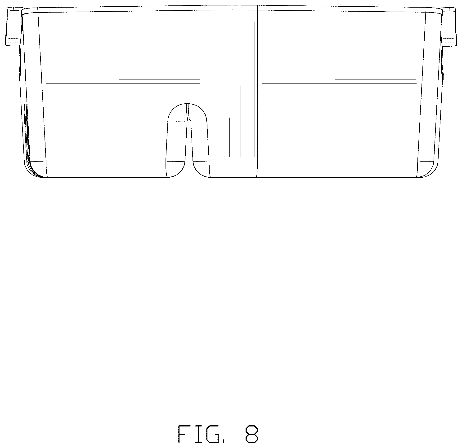 Patent USD1076770 Figure 8 – Tray