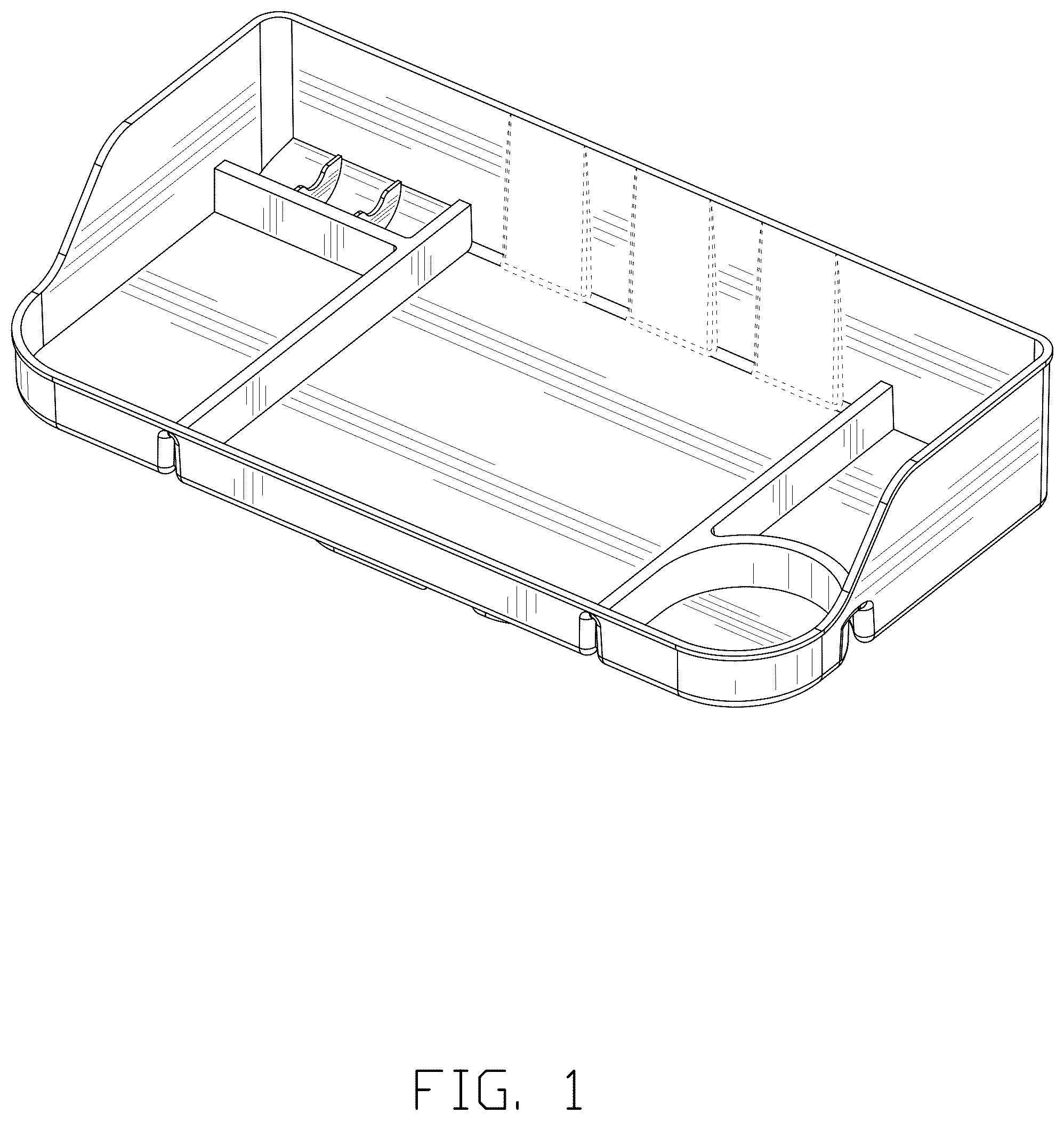Patent USD1076771 — Tray — Figure 1