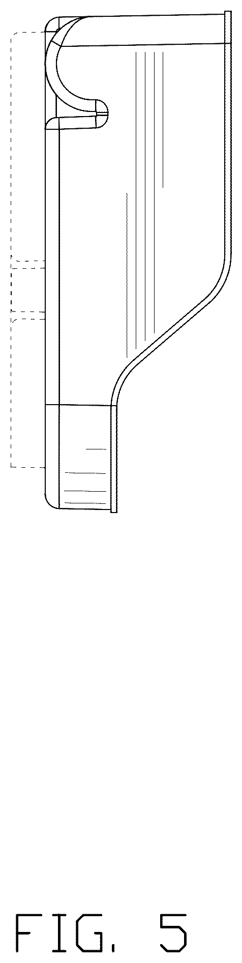 Patent USD1076771 Figure 5 – Tray