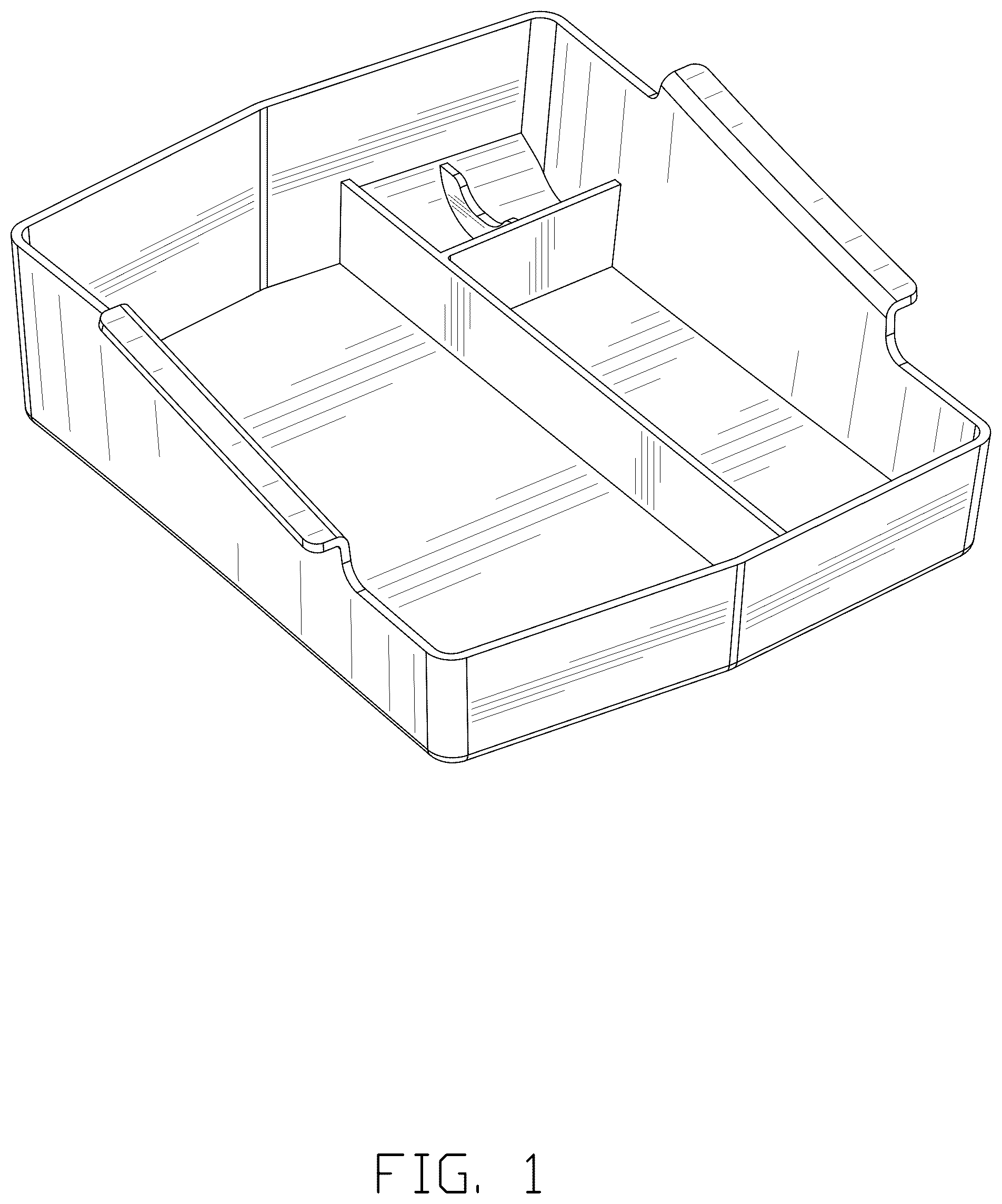 Patent USD1076772 — Tray — Figure 1