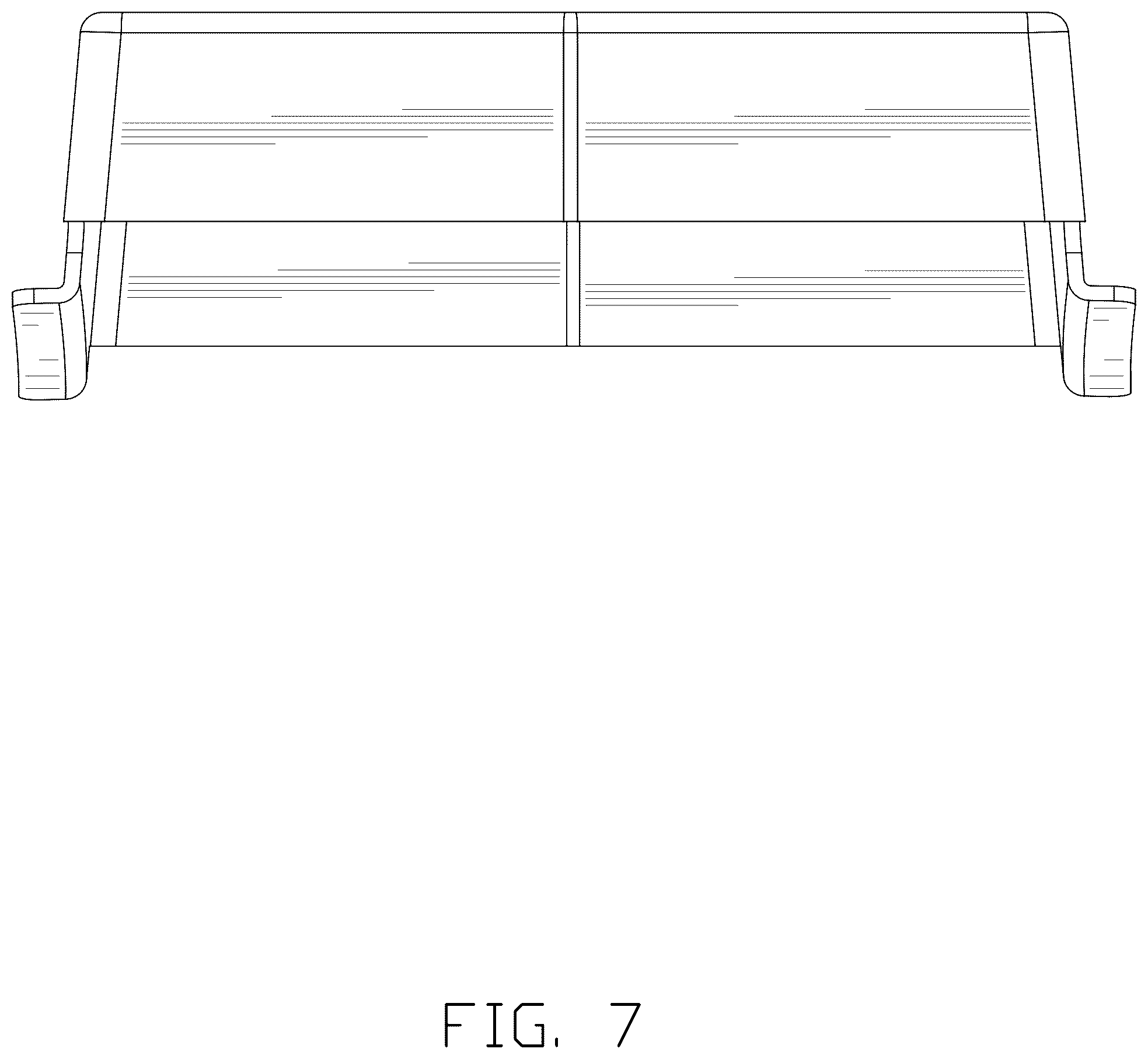 Patent USD1076772 Figure 7 – Tray