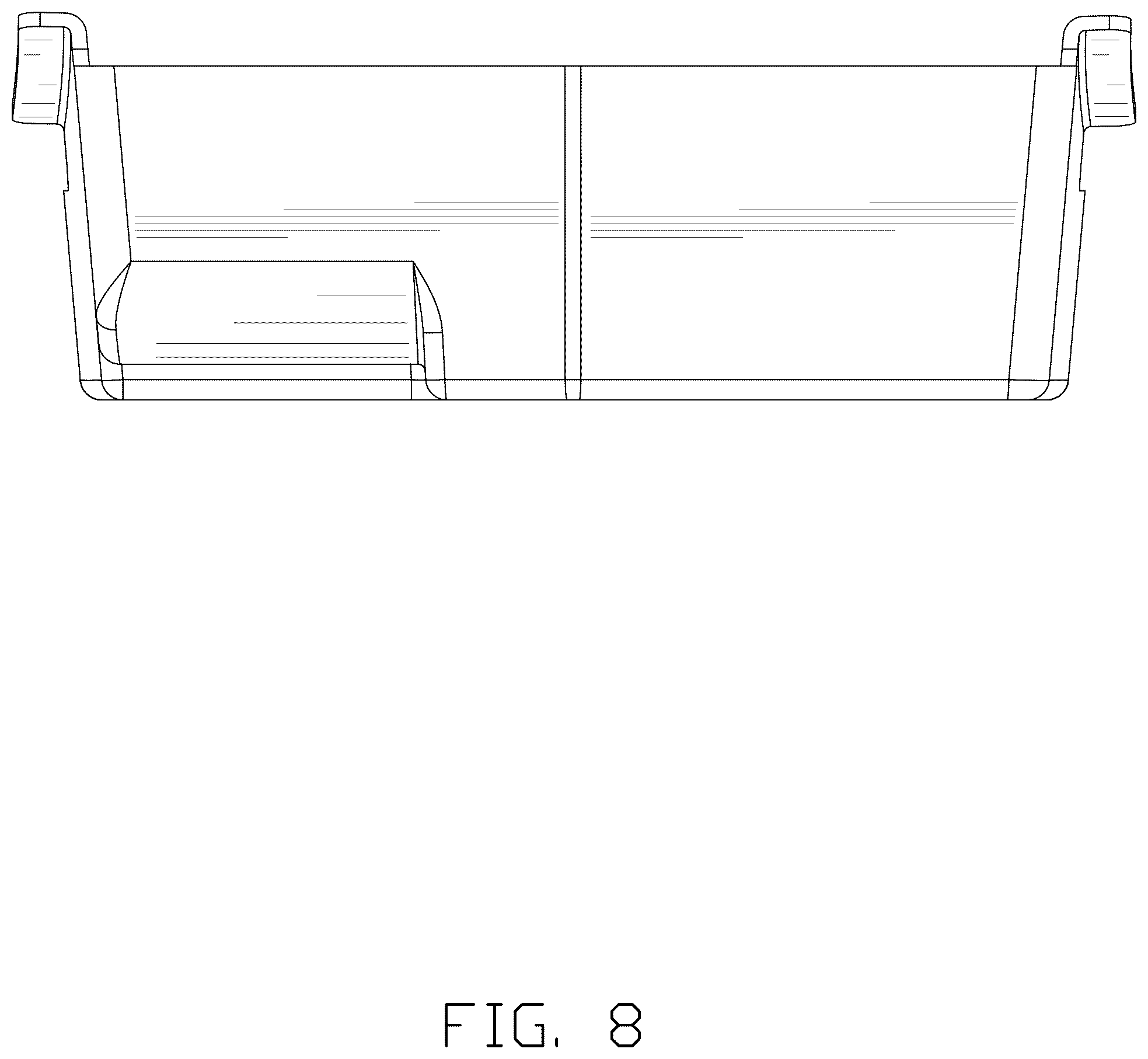 Patent USD1076772 Figure 8 – Tray