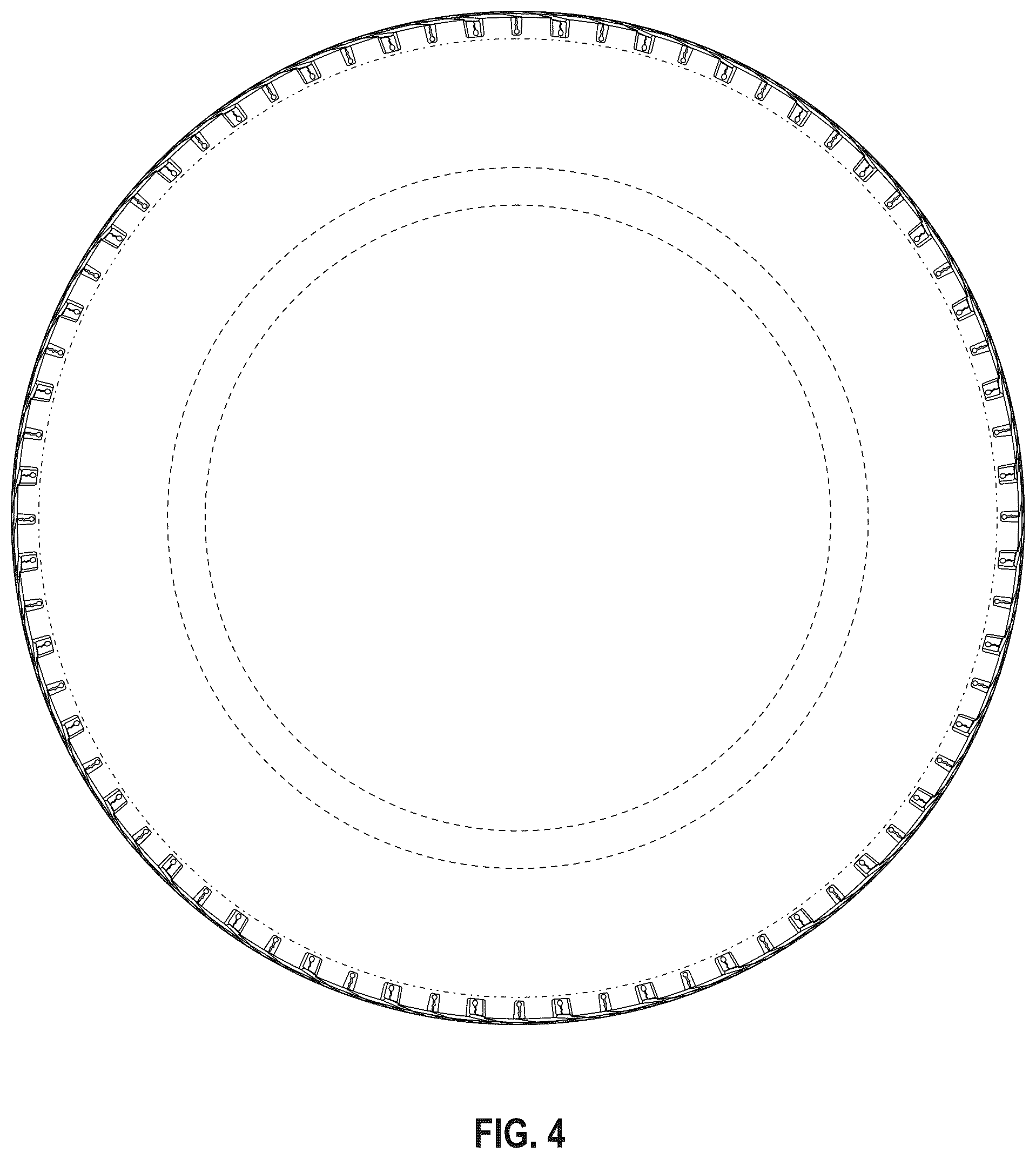 Patent USD1076775 Figure 4 – Tire