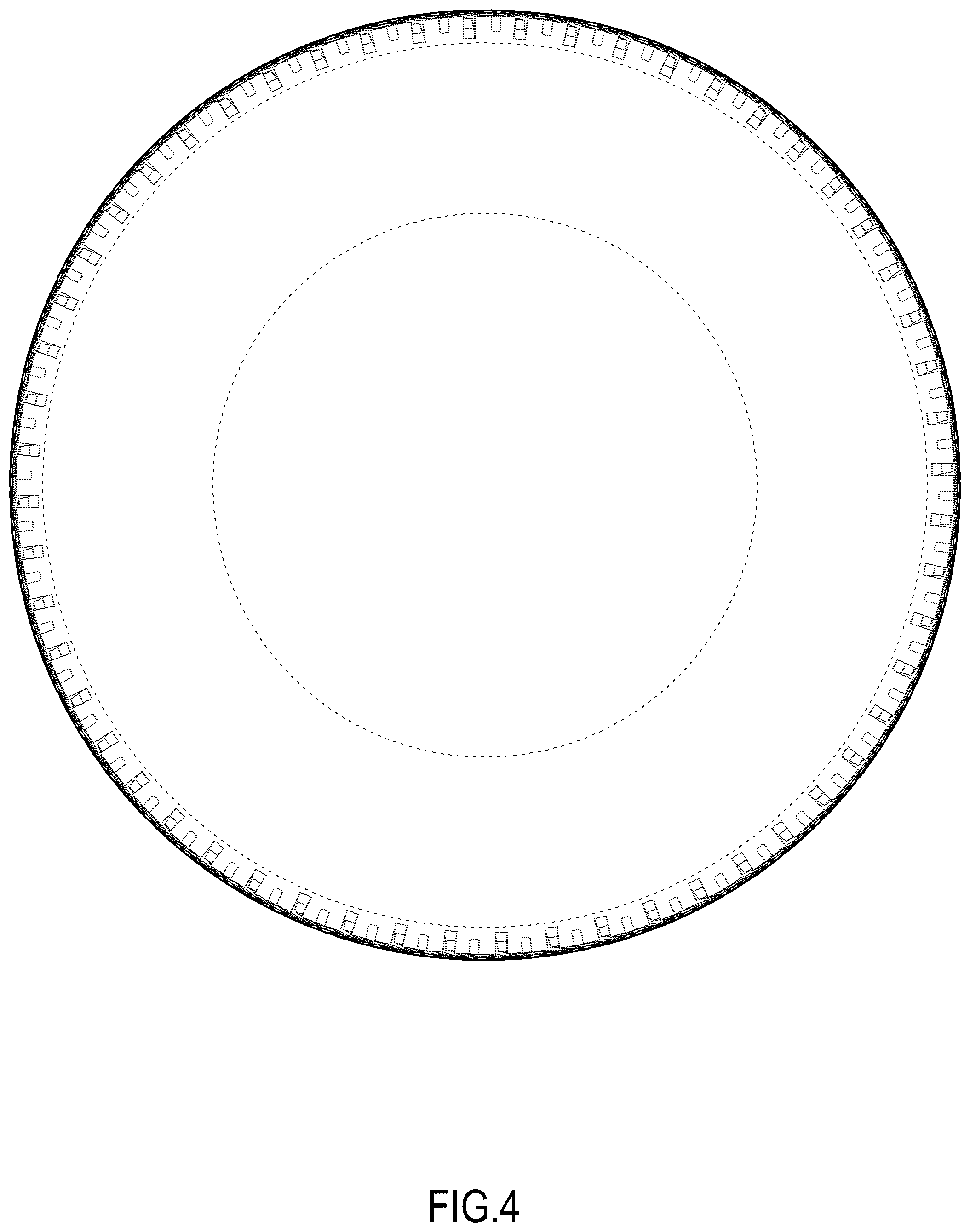 Patent USD1076782 Figure 4 – Tire