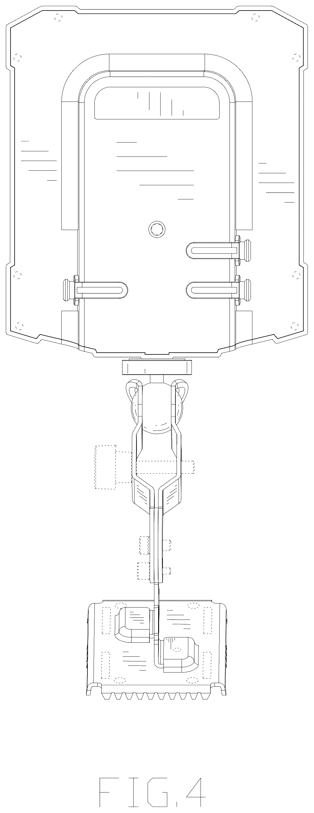 Patent USD1076786 Figure 4 – Solar panel