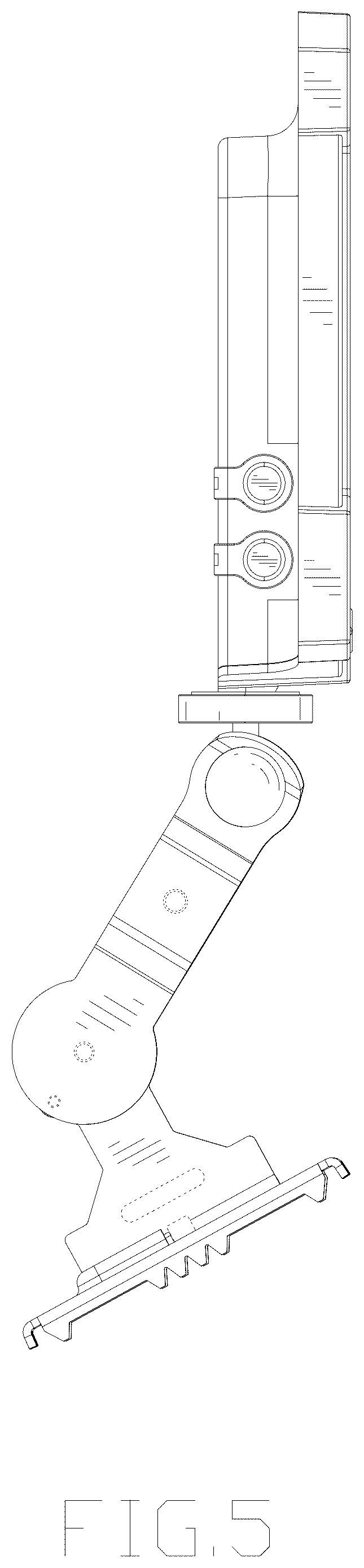 Patent USD1076786 Figure 5 – Solar panel
