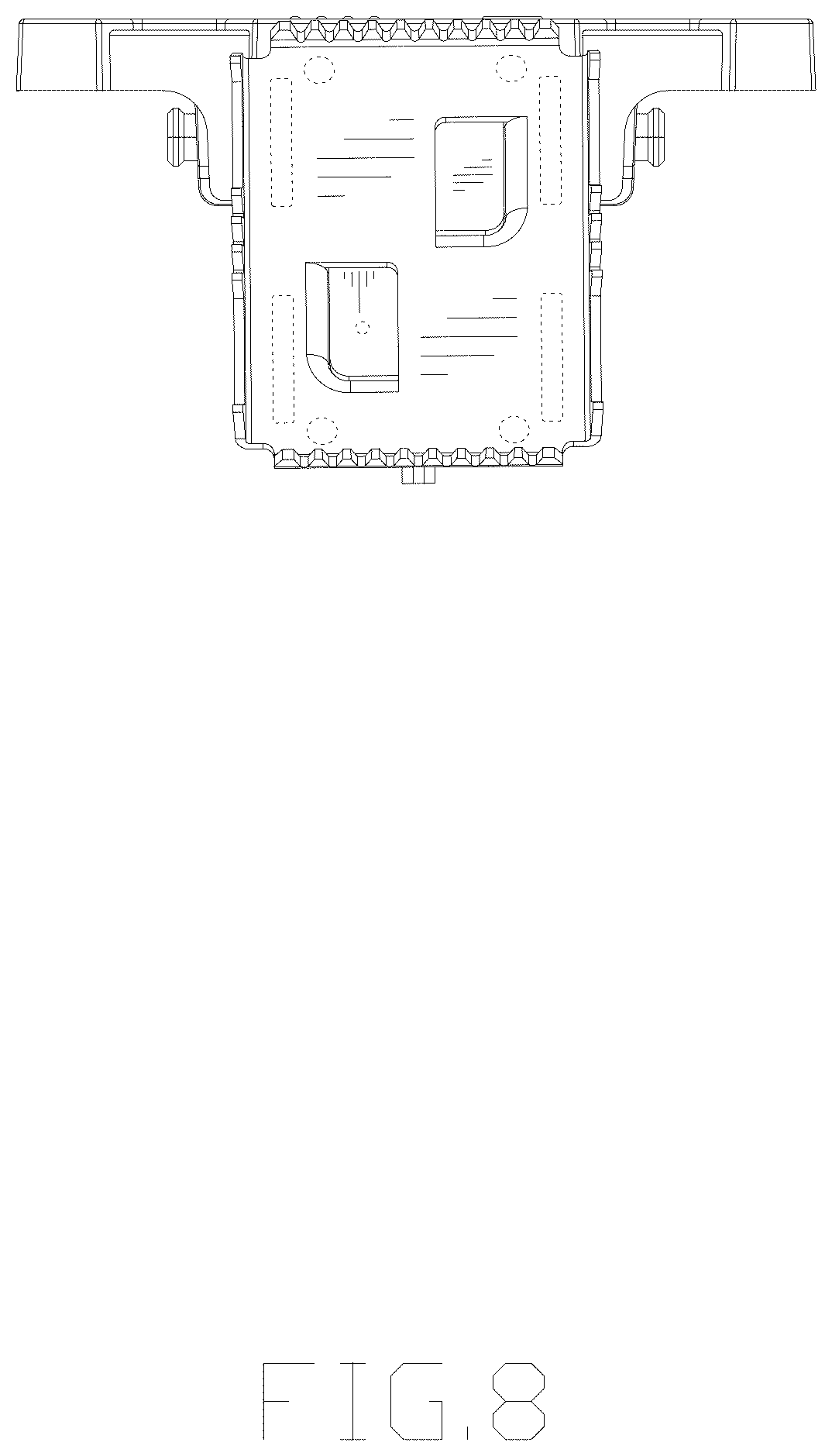 Patent USD1076786 Figure 8 – Solar panel