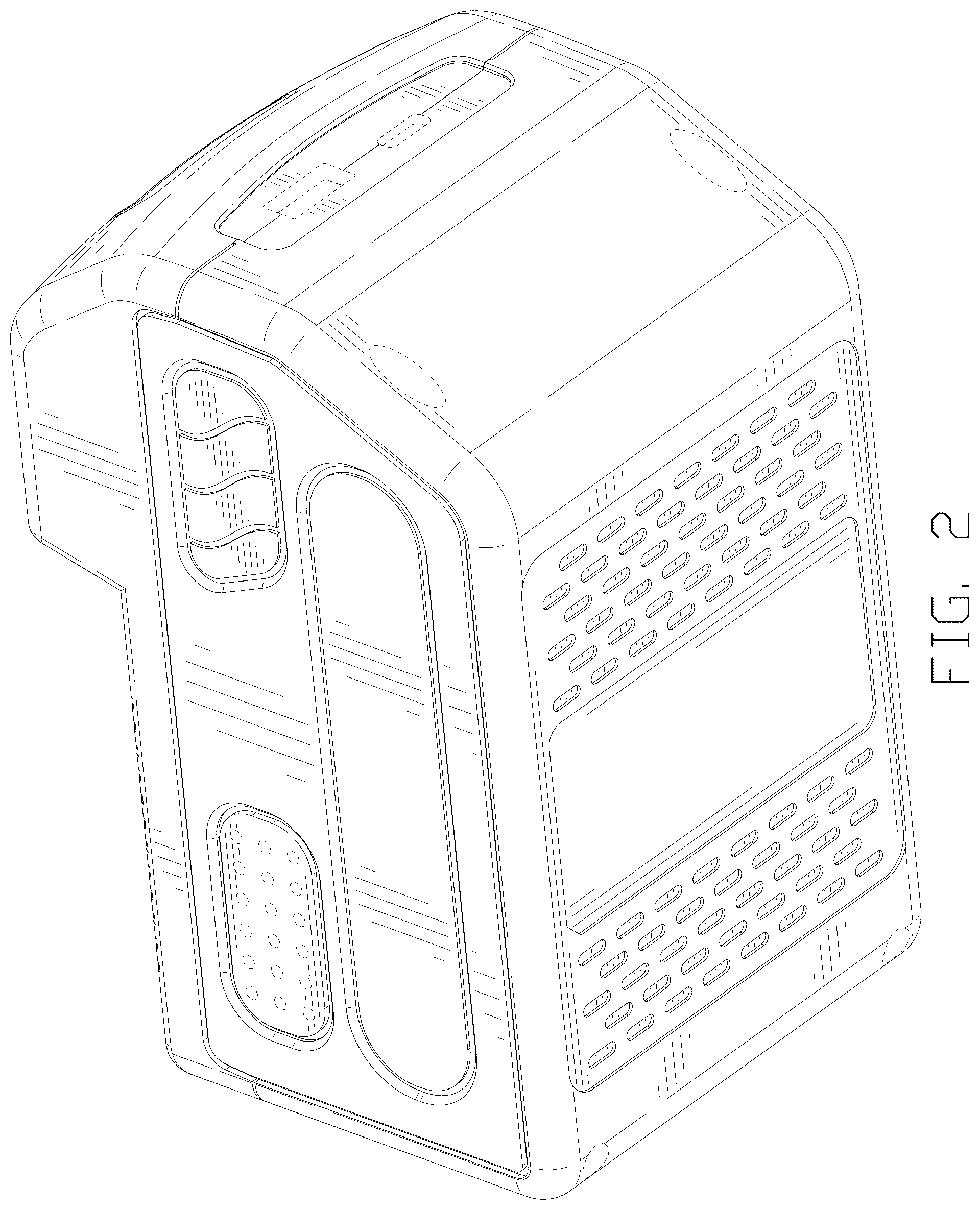 Patent USD1076789 Figure 2 – Rechargeable battery