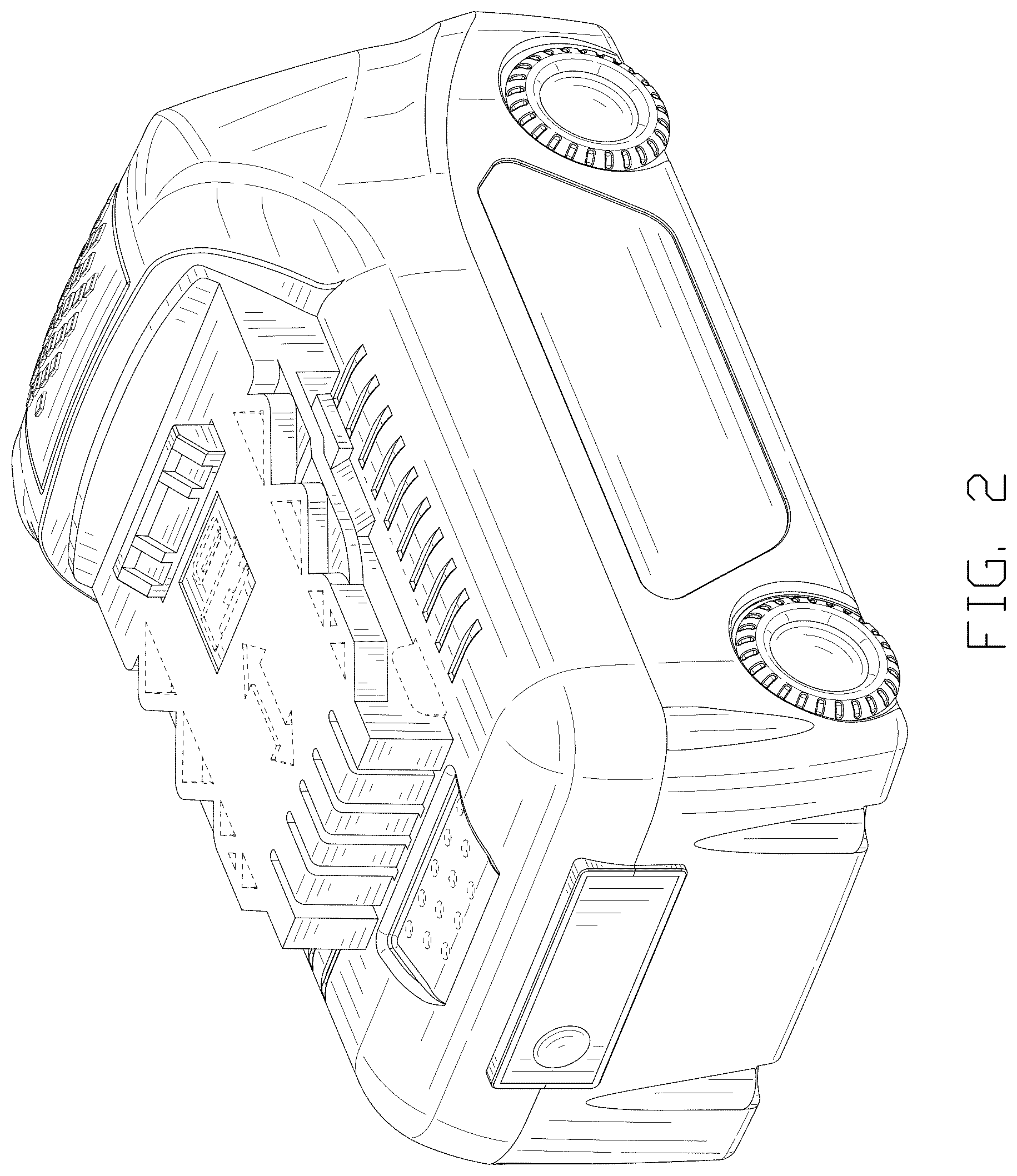 Patent USD1076790 Figure 2 – Rechargeable battery