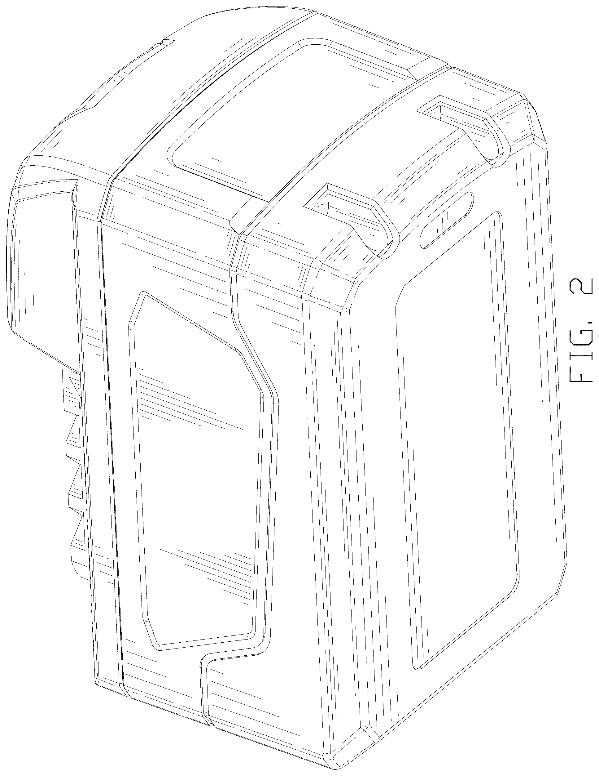 Patent USD1076792 Figure 2 – Rechargeable battery