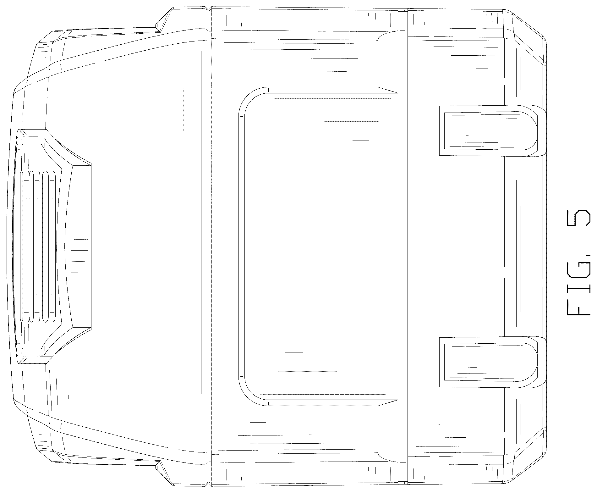 Patent USD1076792 Figure 5 – Rechargeable battery