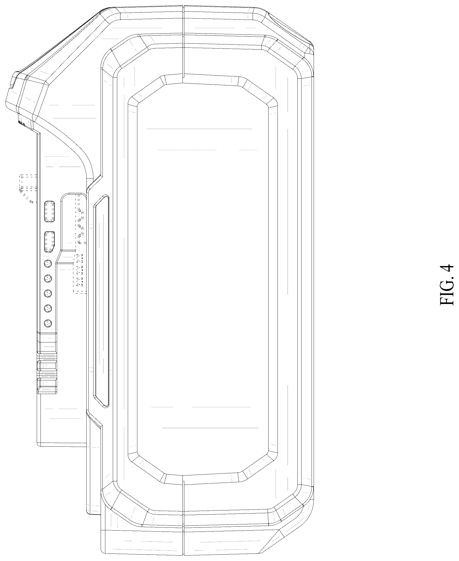 Patent USD1076796 Figure 4 – Battery pack