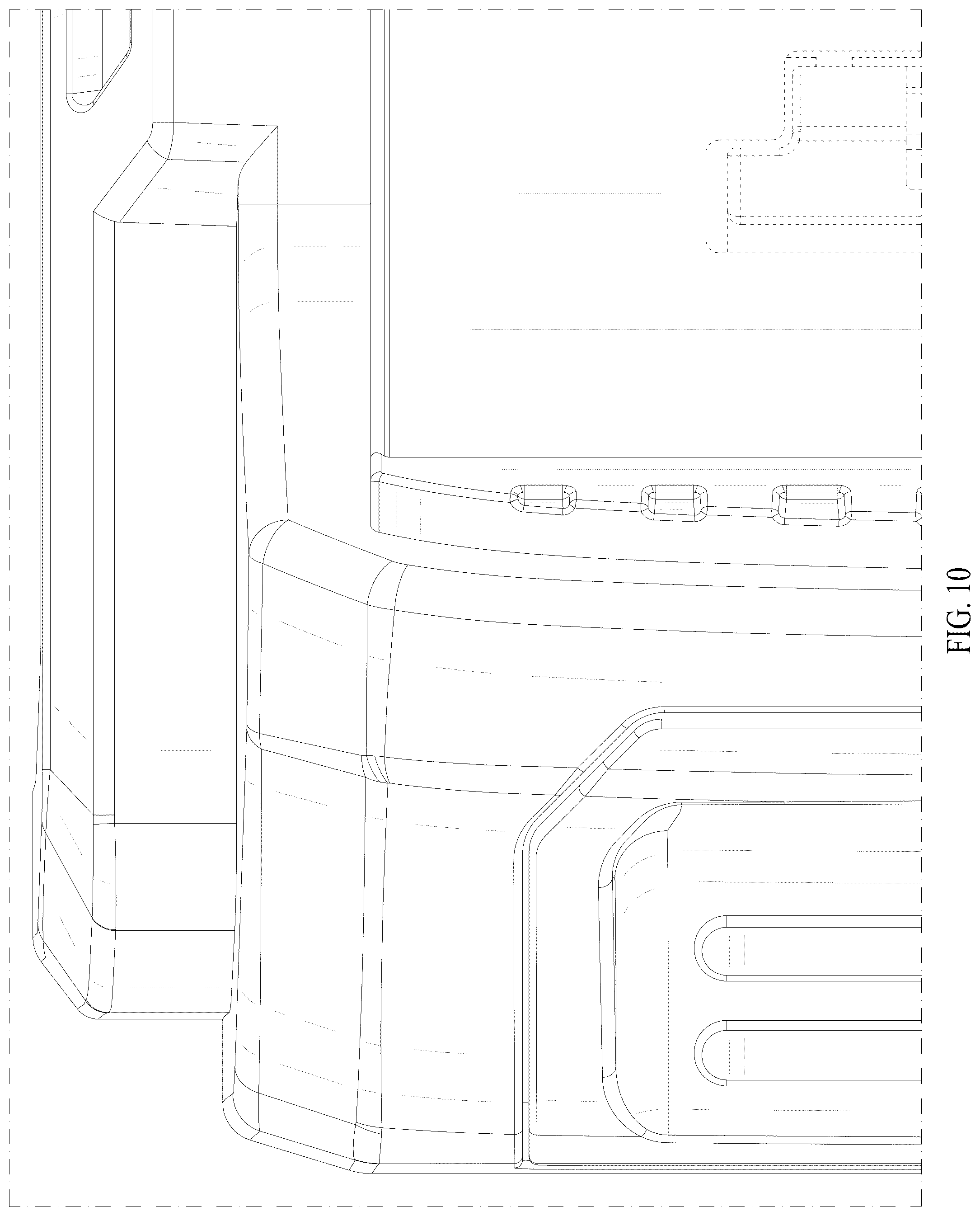 Patent USD1076796 Figure 10 – Battery pack