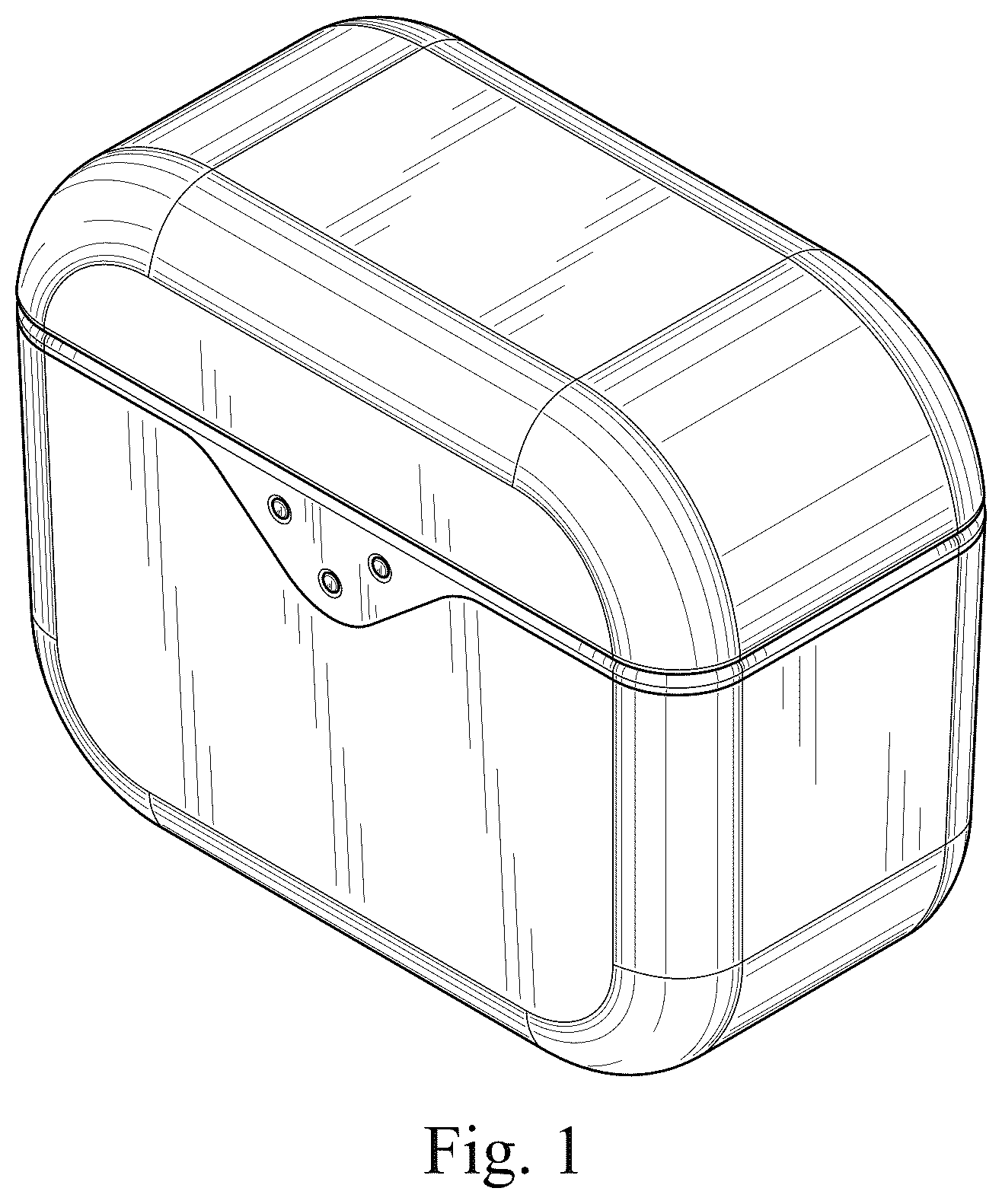 Patent USD1076801 Figure 1 – Charging box