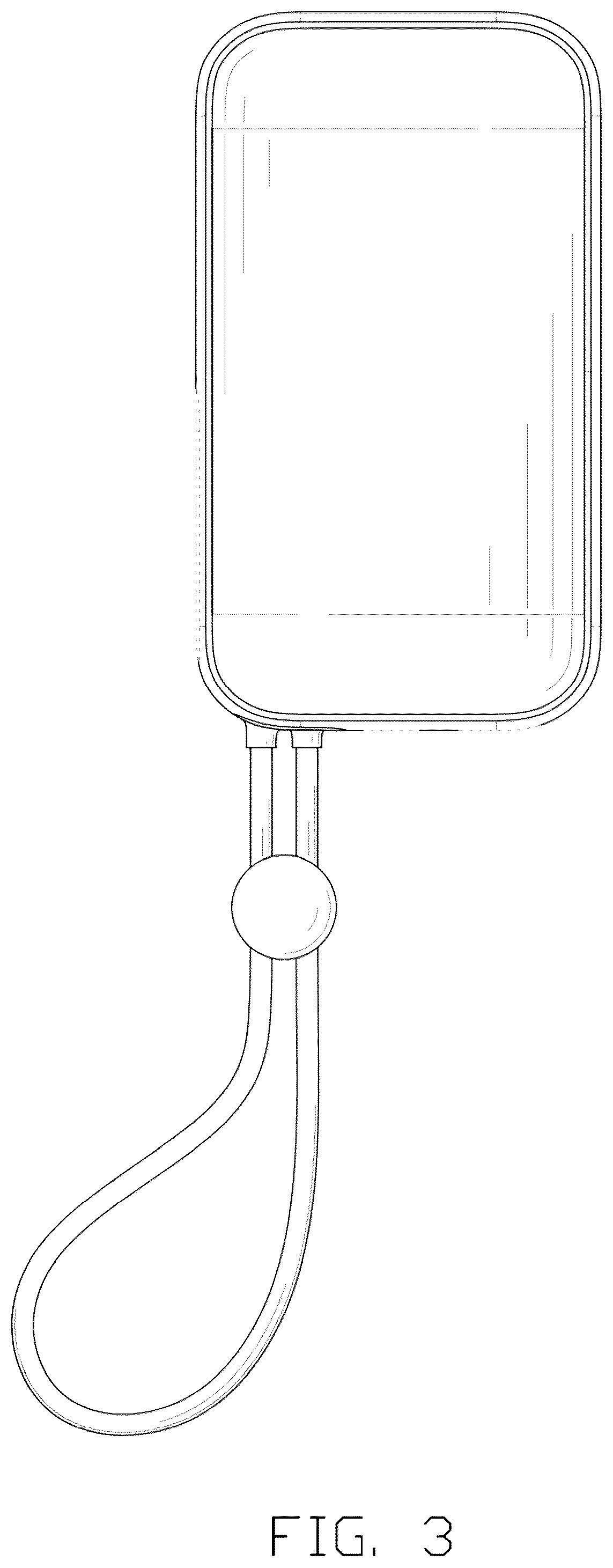 Patent USD1076802 Figure 3 – Portable power bank