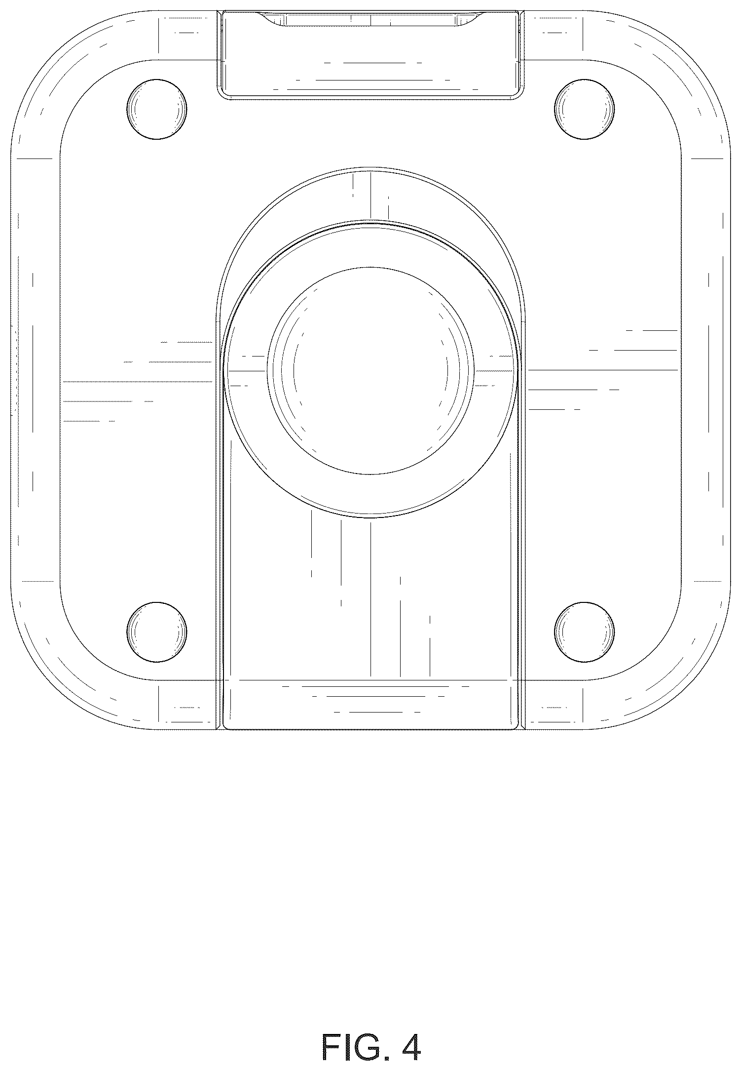 Patent USD1076803 Figure 4 – Wireless charger
