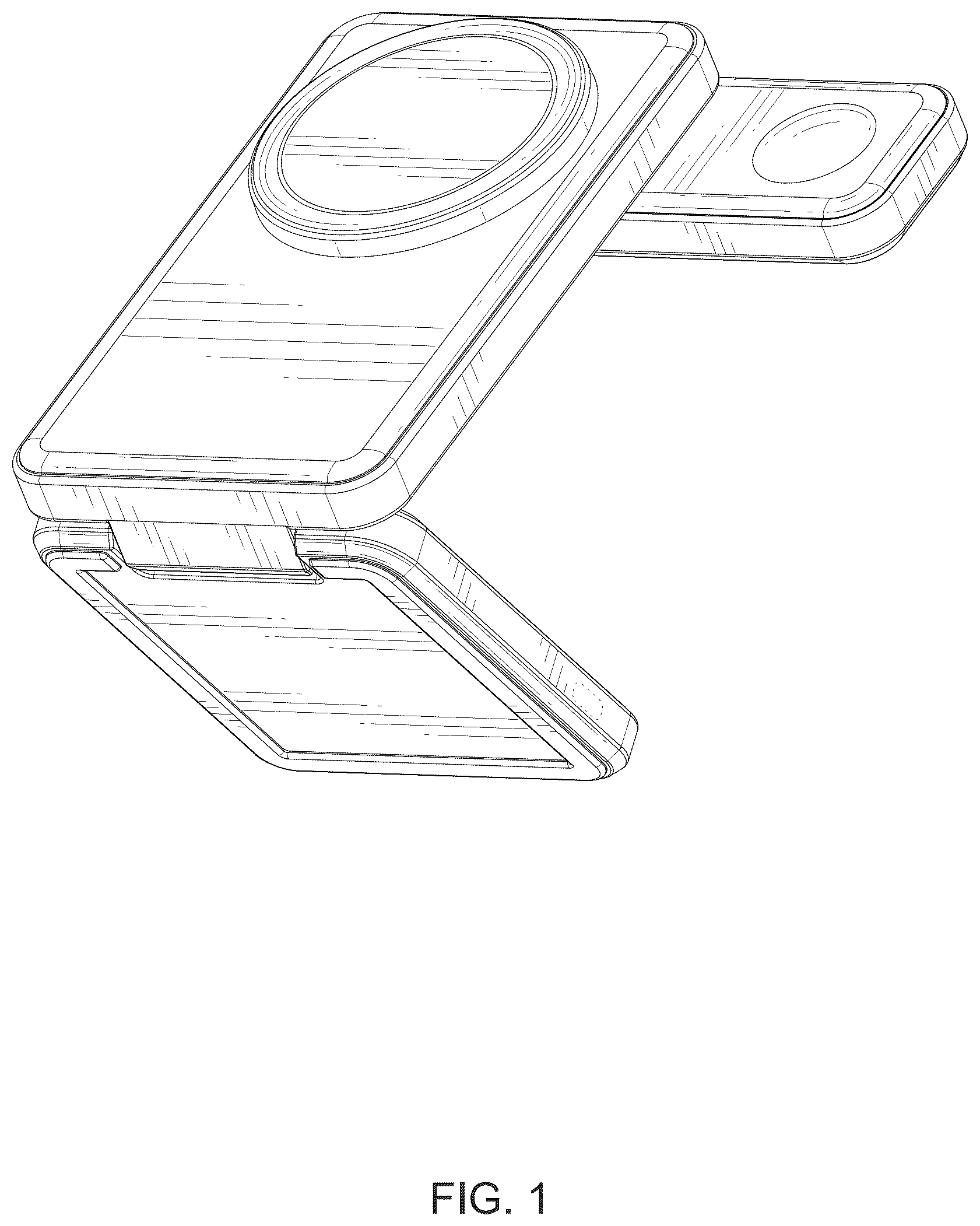 Patent USD1076804 Figure 1 – Wireless charger
